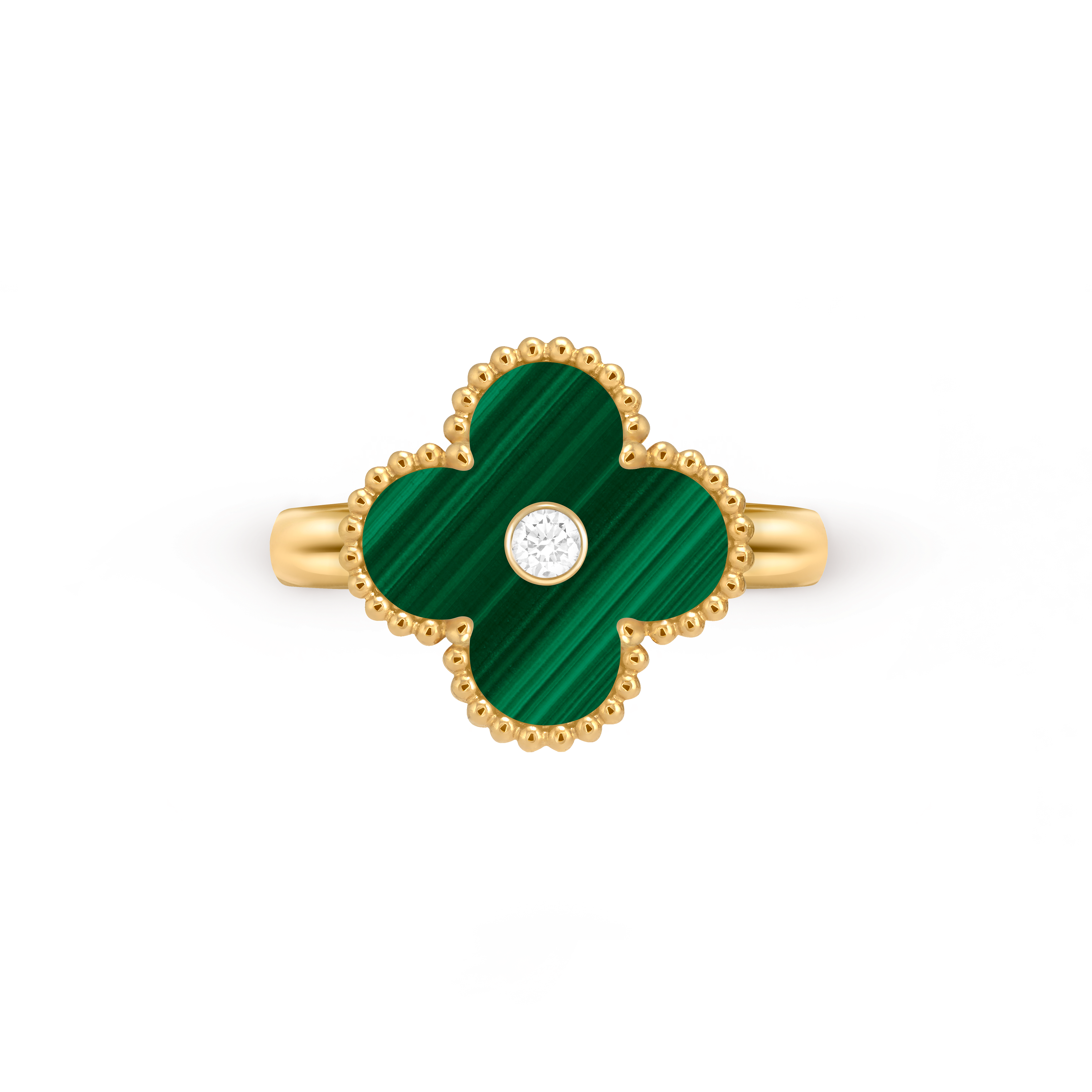 Van Cleef & Arpels マラカイト　ヴィンテージアルハンブラ ヴァンクリーフ＆アーペル Van Cleef & Arpels ヴィンテージ