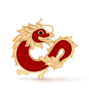 VCARP9RJ00 - Lucky Animals Dragon胸针