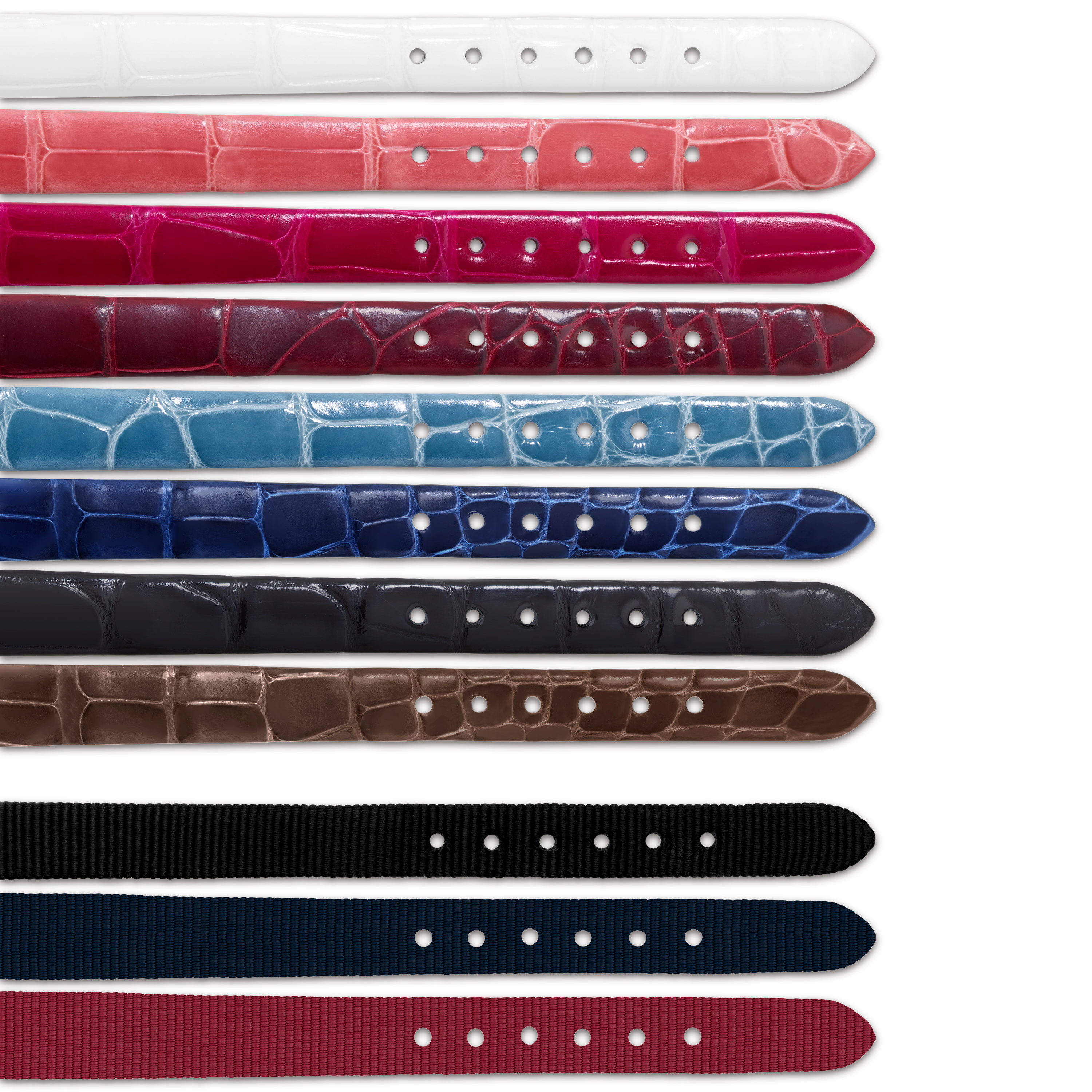 Perlée watch, 23 mm, 18K white gold, Diamond:  297 stones,  1.67 carats, Open, Watch - Van Cleef & Arpels