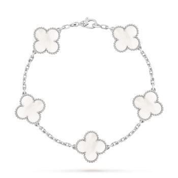 VCARF48400 - Bracelet Vintage Alhambra 5 motifs