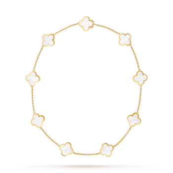 Pure Alhambra earstuds Yellow gold 