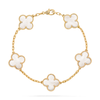 Mother of Pearl 'Alhambra' Necklace, Van Cleef and Arpels Beekman