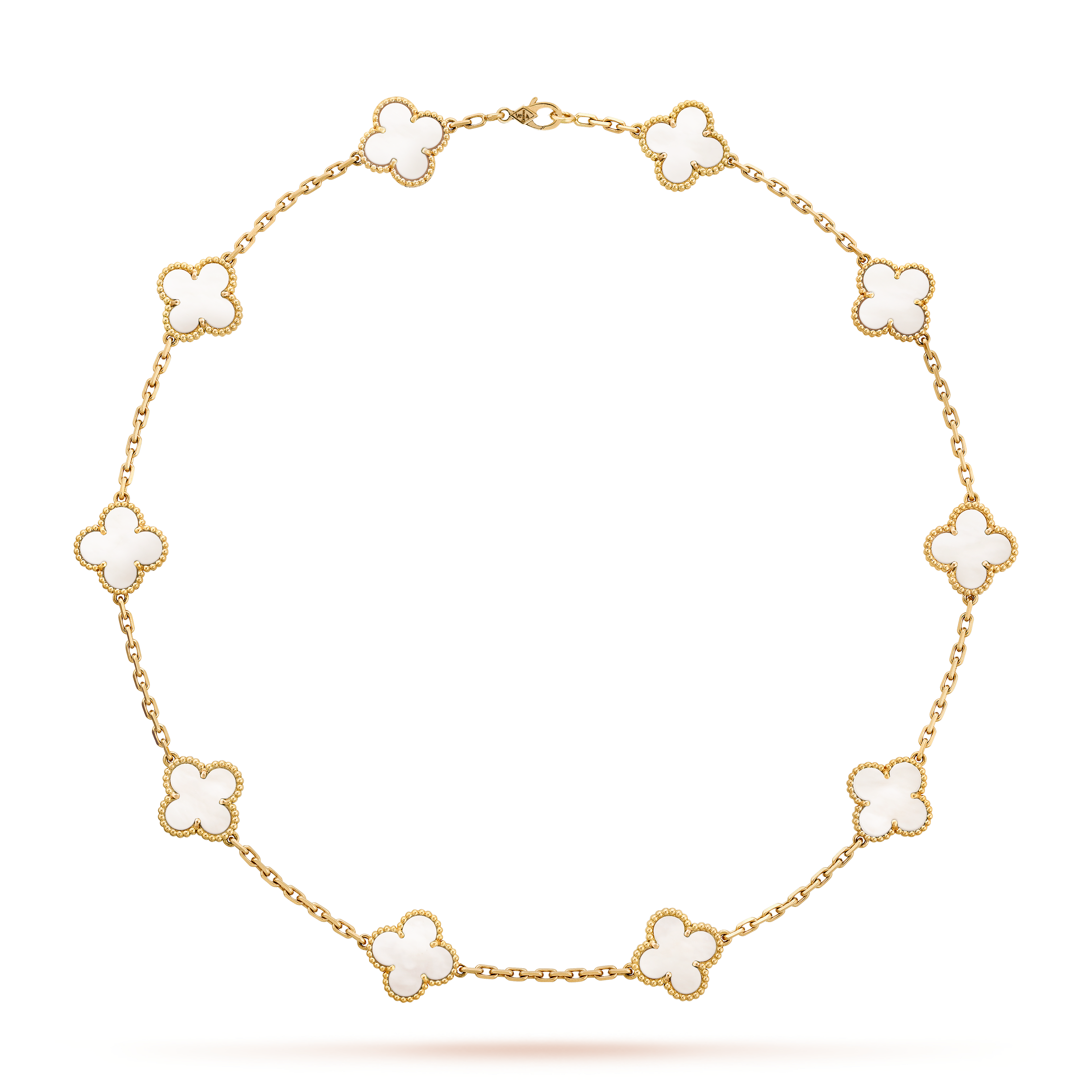 alhambra mother of pearl necklace