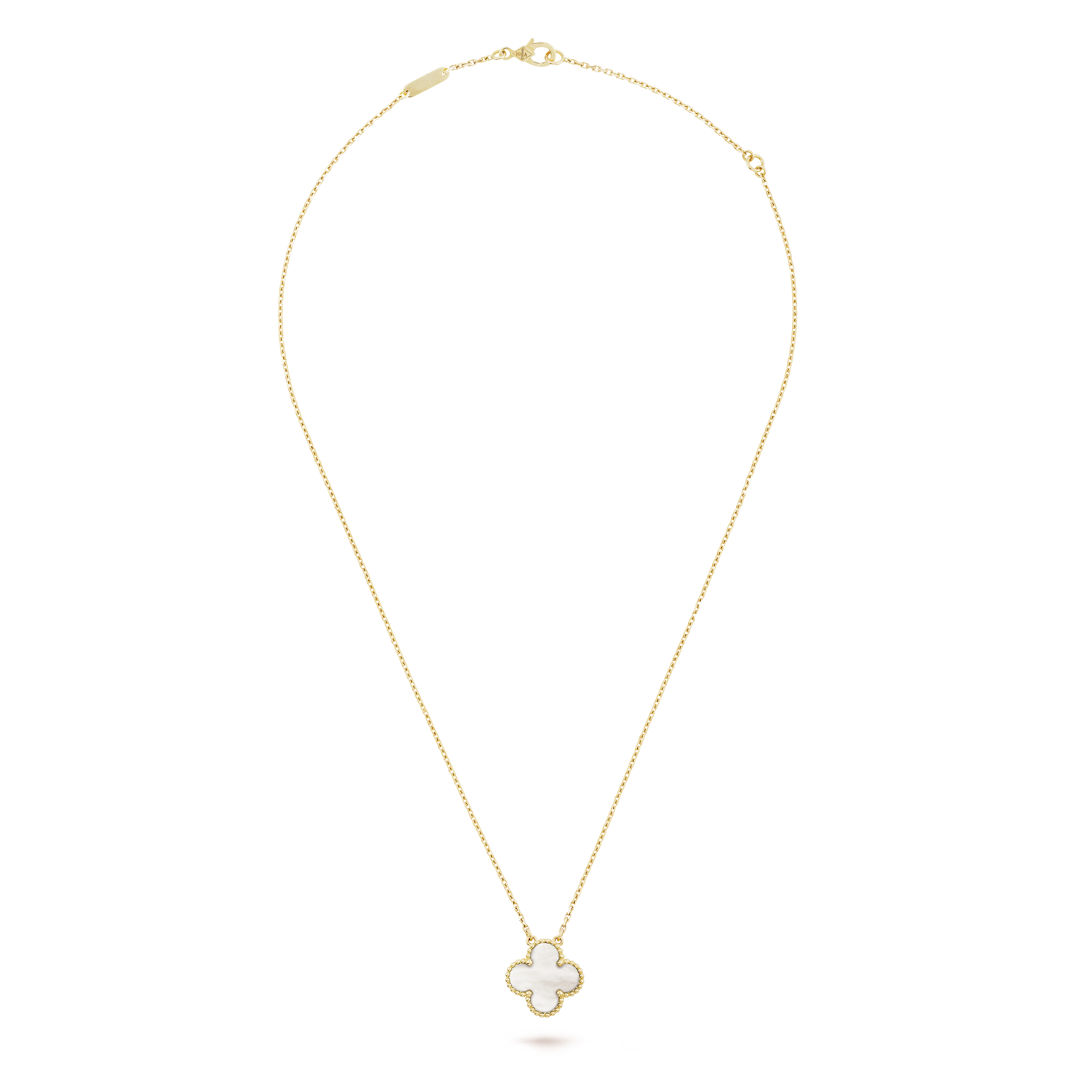 van cleef vintage alhambra necklace