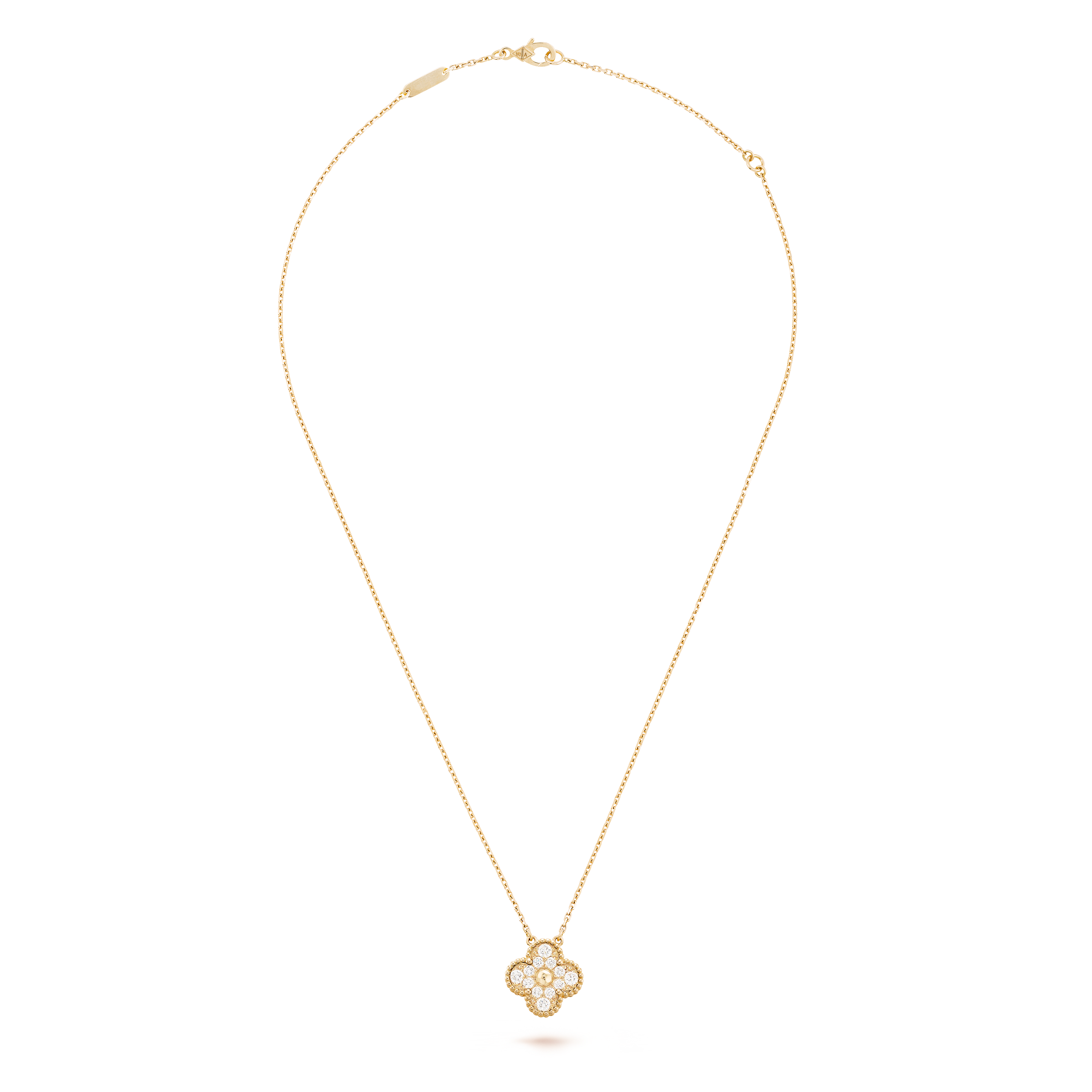 van cleef and arpels vintage alhambra necklace