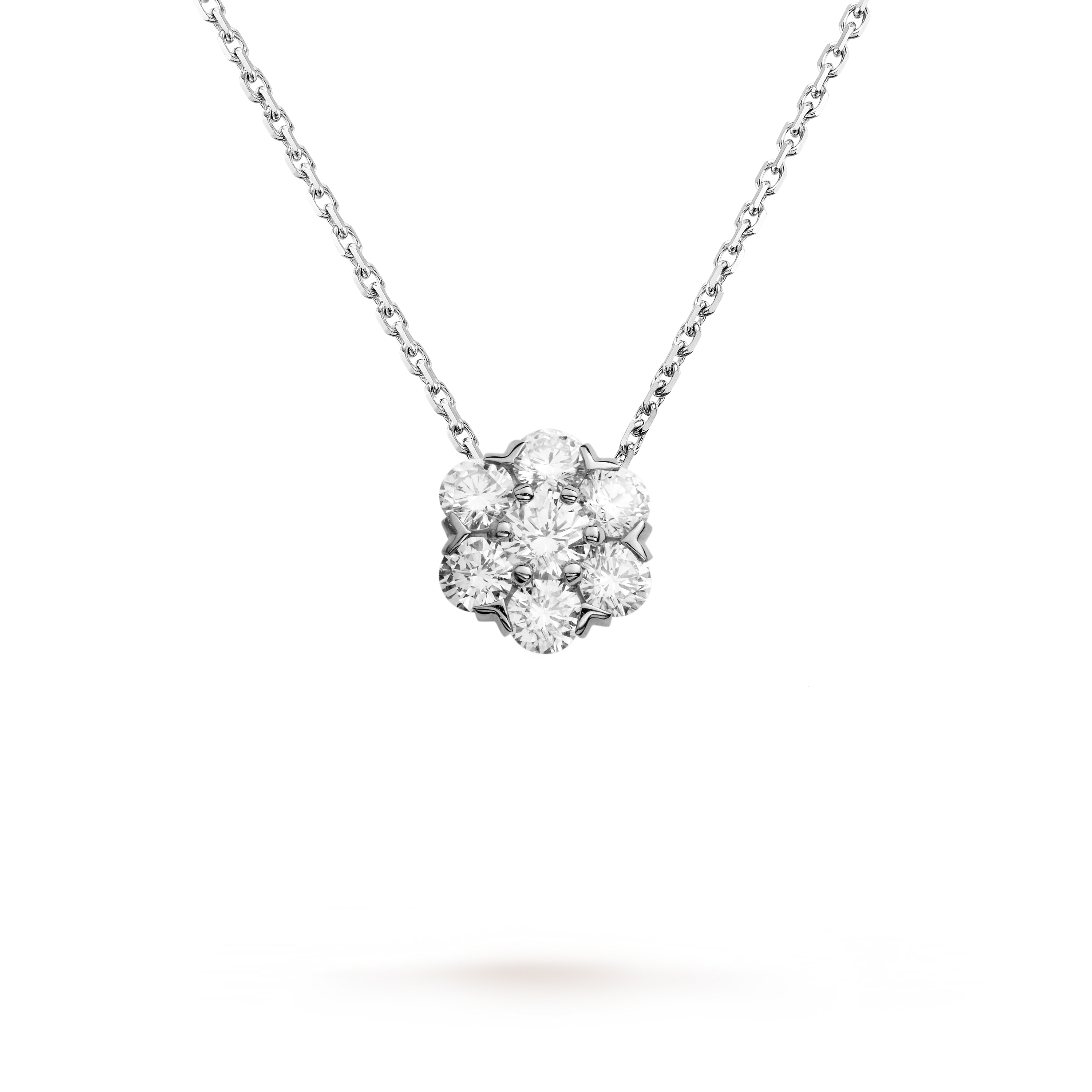 VCARA48600 - Fleurette pendant, large 