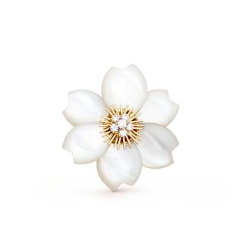 Rose de Noël胸針,中型款式
