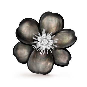 Rose de Noël clip, large model