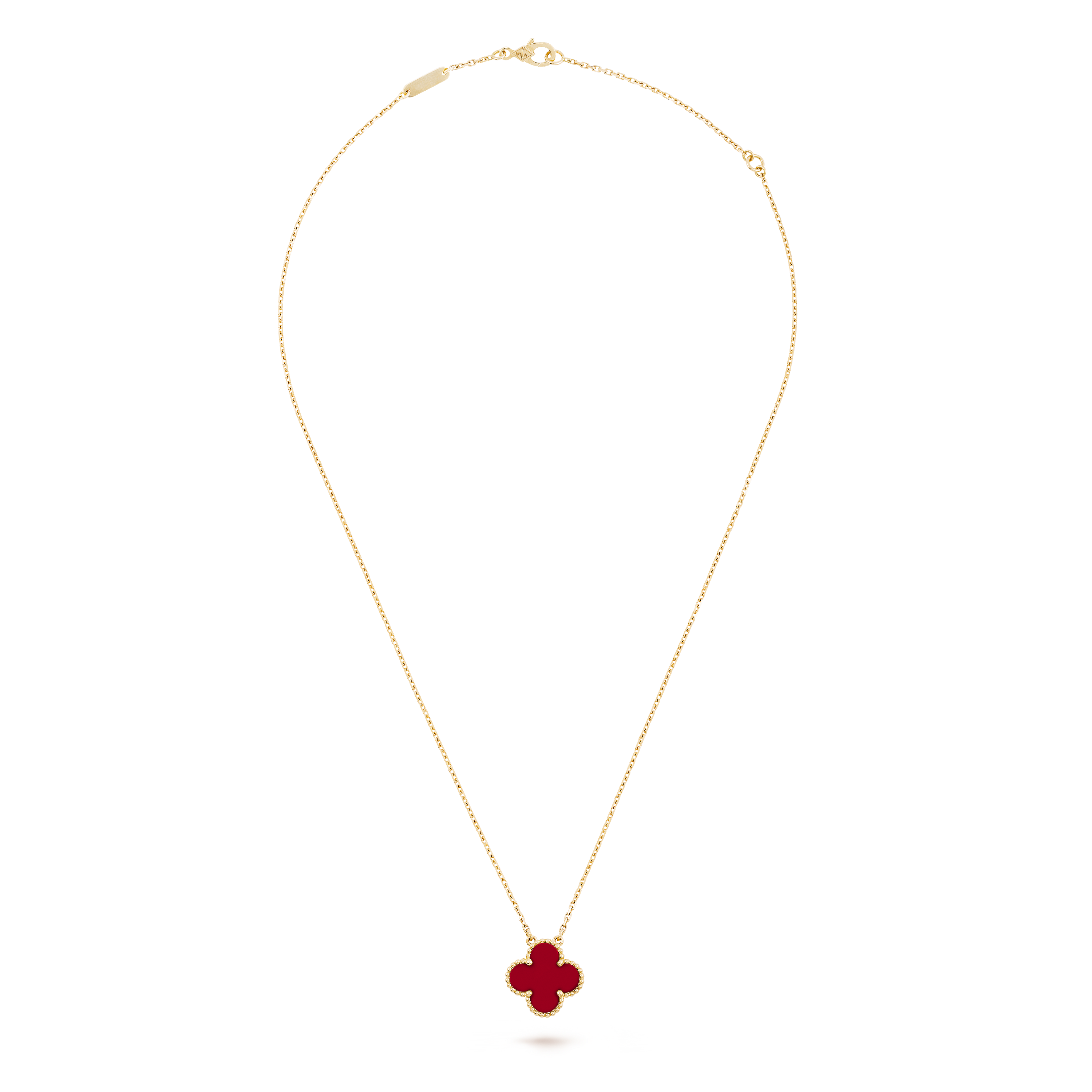 vca red necklace