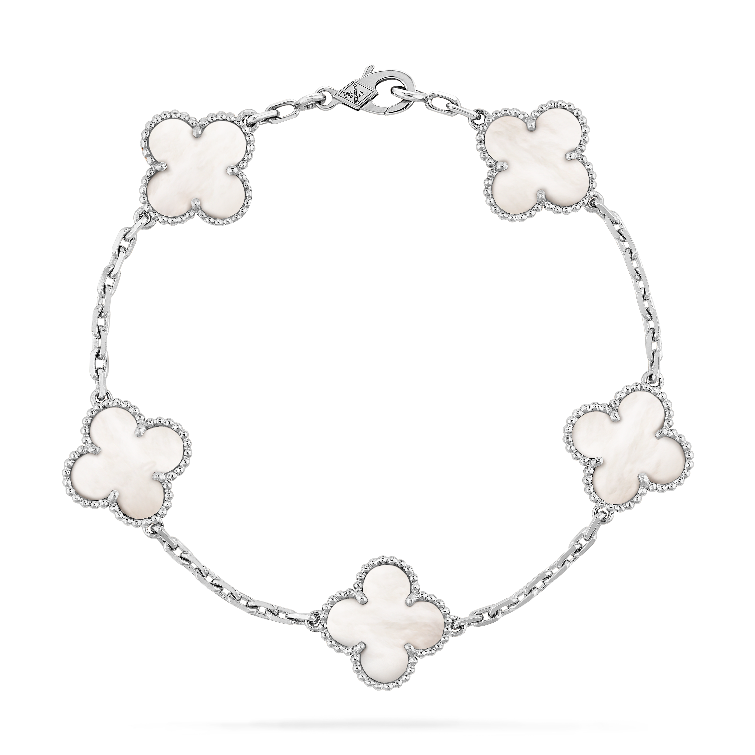 van cleef bracelet silver