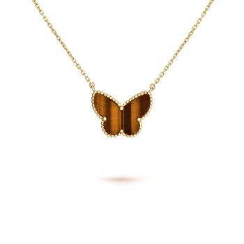 Lucky Alhambra butterfly pendant Yellow 