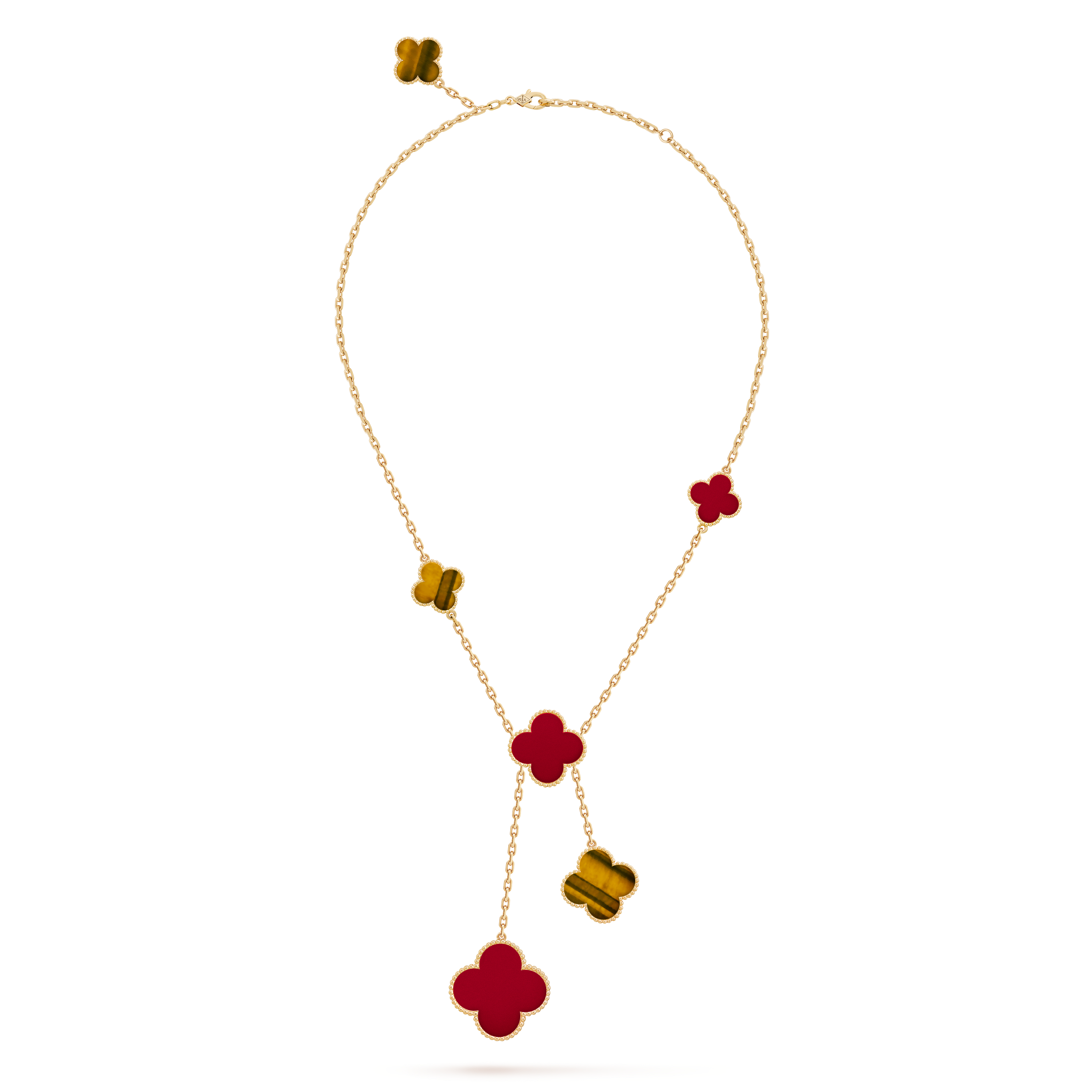 red van cleef necklace