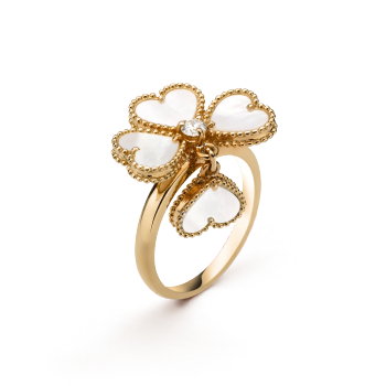 Van Cleef & Arpels Magic Alhambra Between the Finger Mother of Pearl G –  Oak Gem