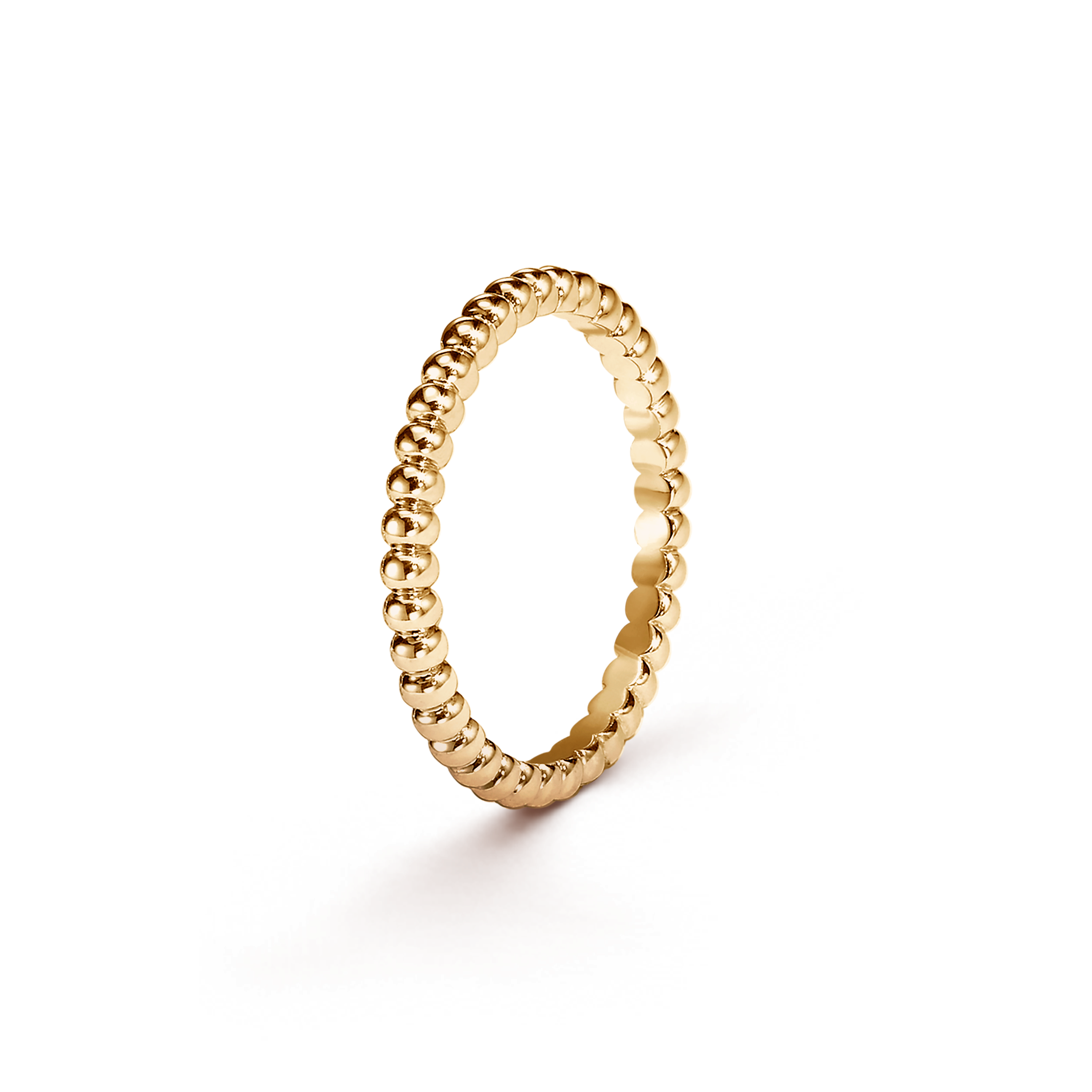 pearls of gold ring, small model 