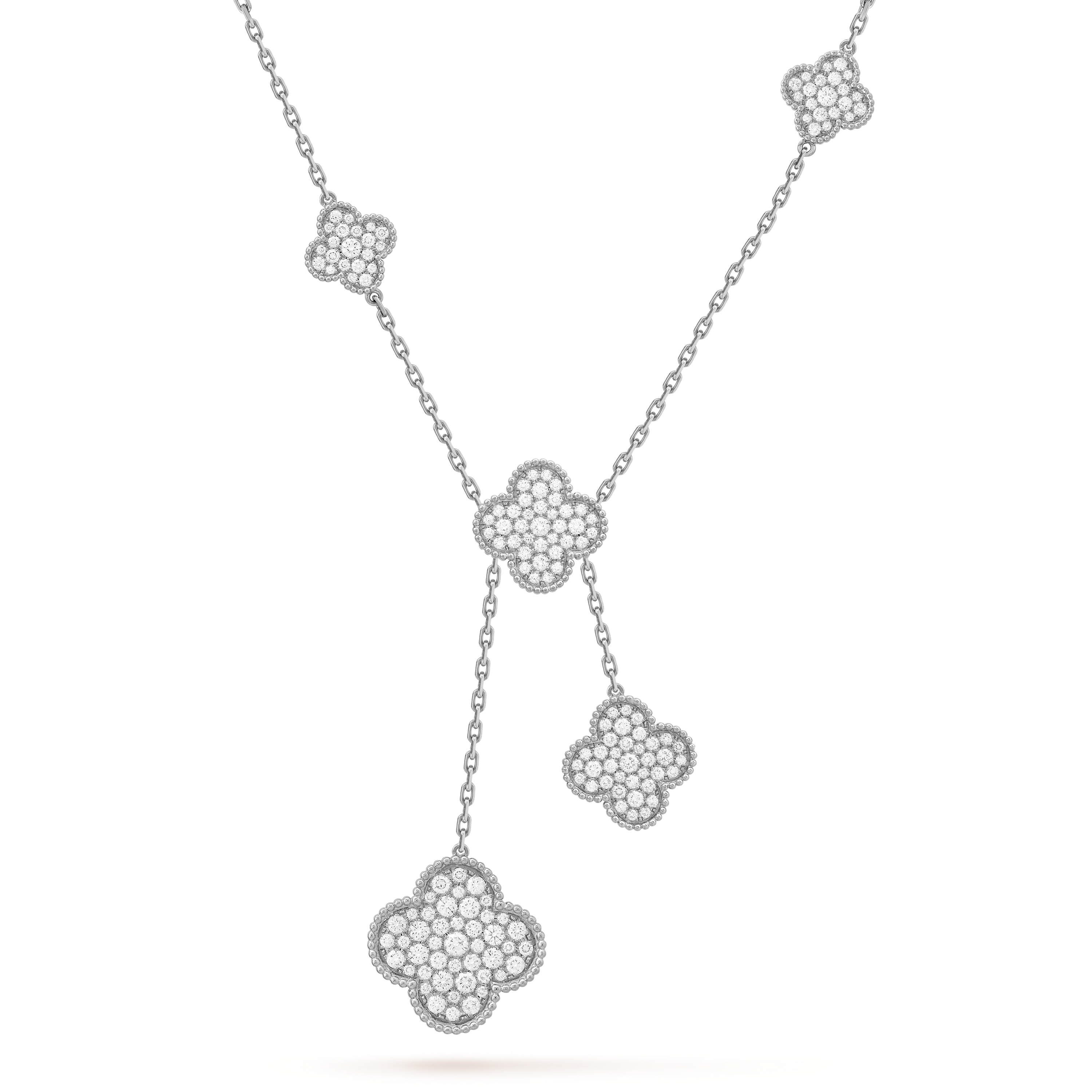 van cleef diamond necklace