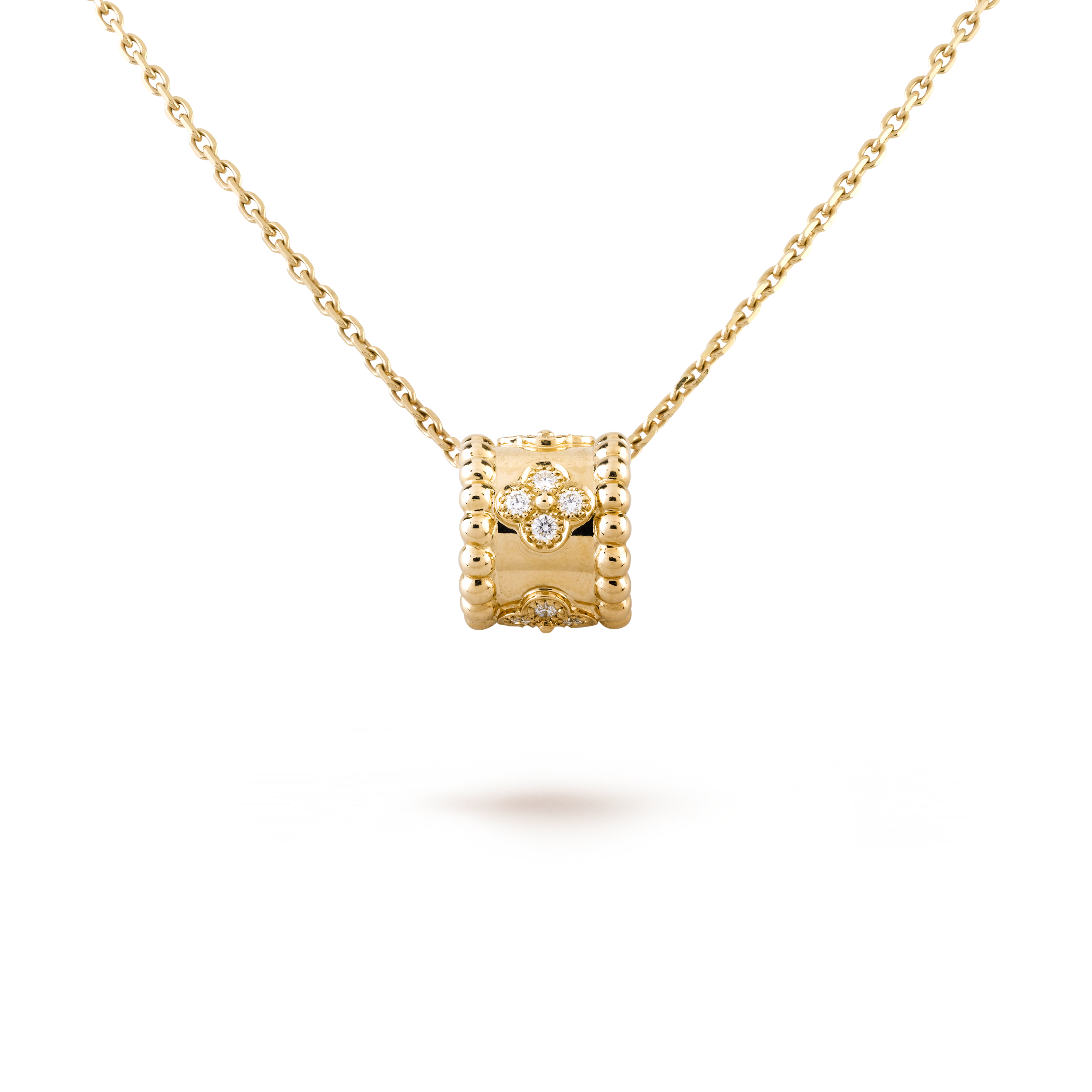 Perlée clovers pendant