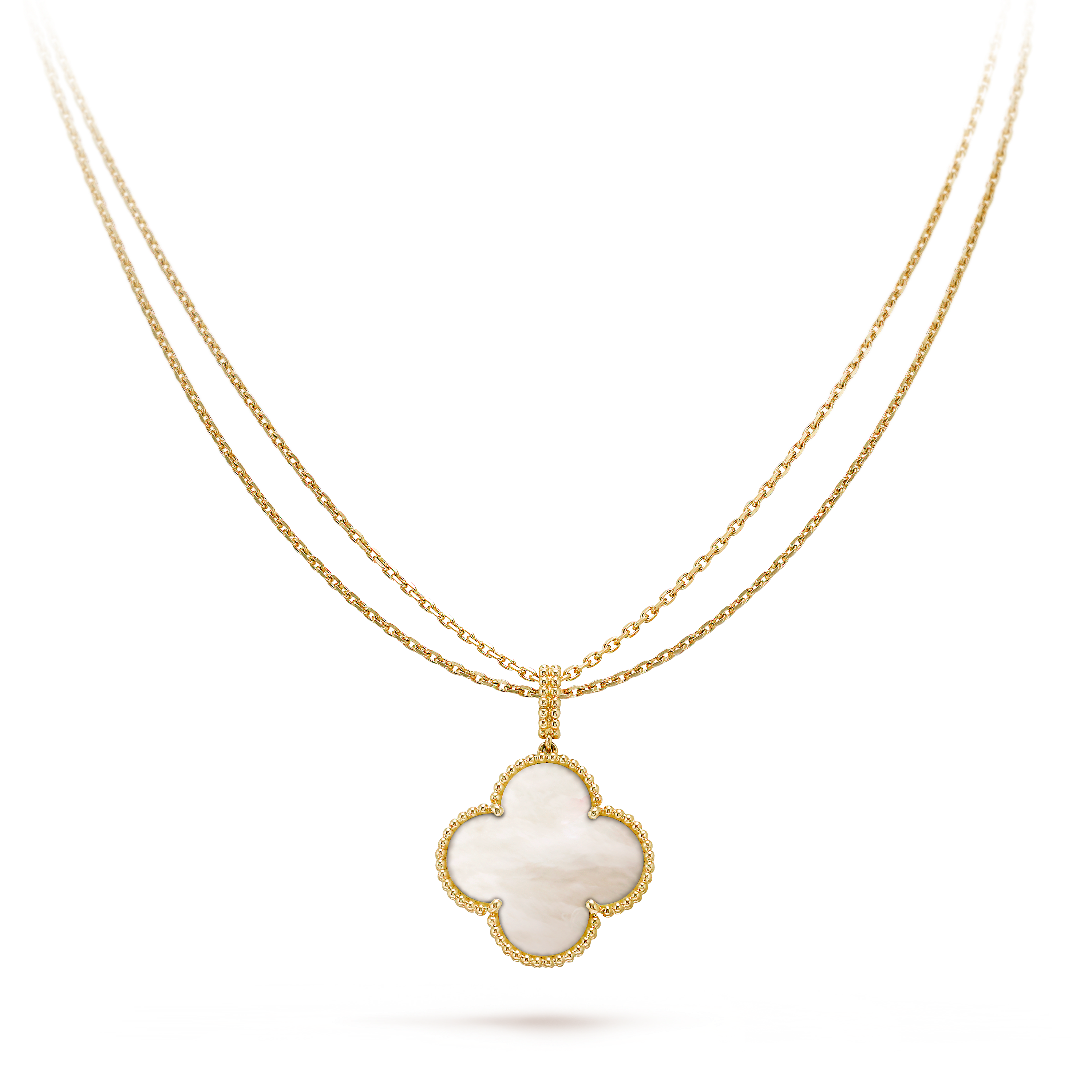 alhambra clover necklace