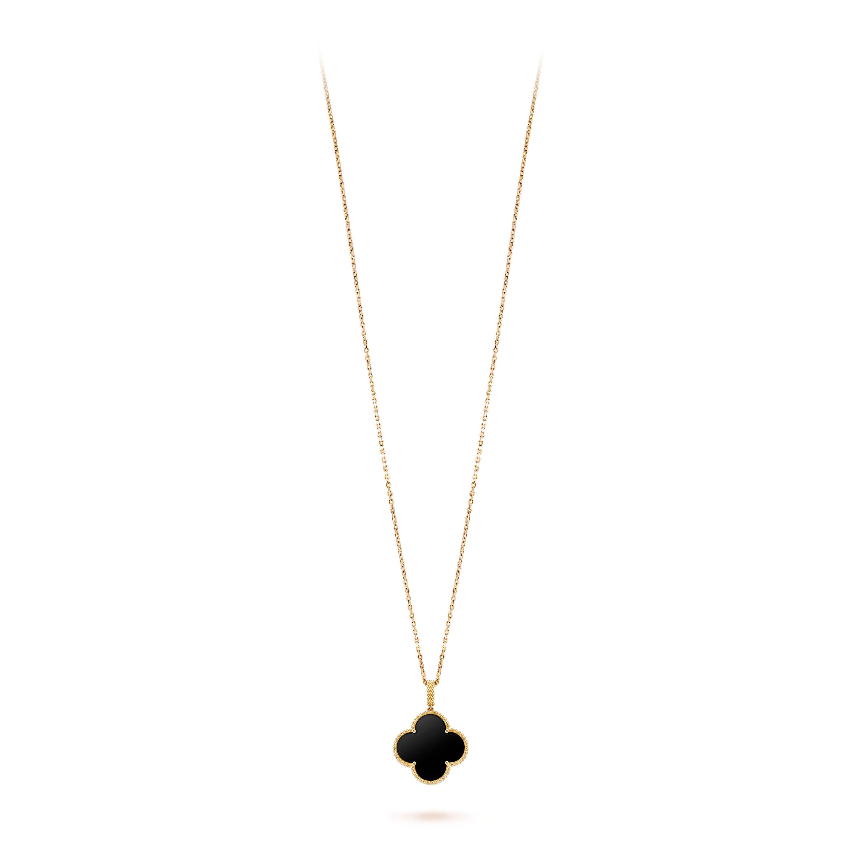 van cleef motif necklace