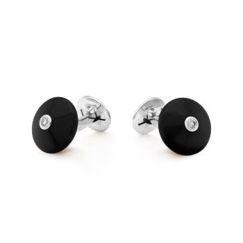 Pierre Arpels Sticks cufflinks White gold, Diamond, Onyx - Van ...