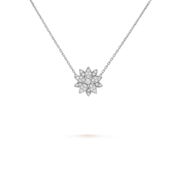 【Van Cleef&Arpels】Silver ダイヤモンド フルヴォルペンダント Van Cleef&Arpels】Silver ダイヤモンド フルヴォルペンダント