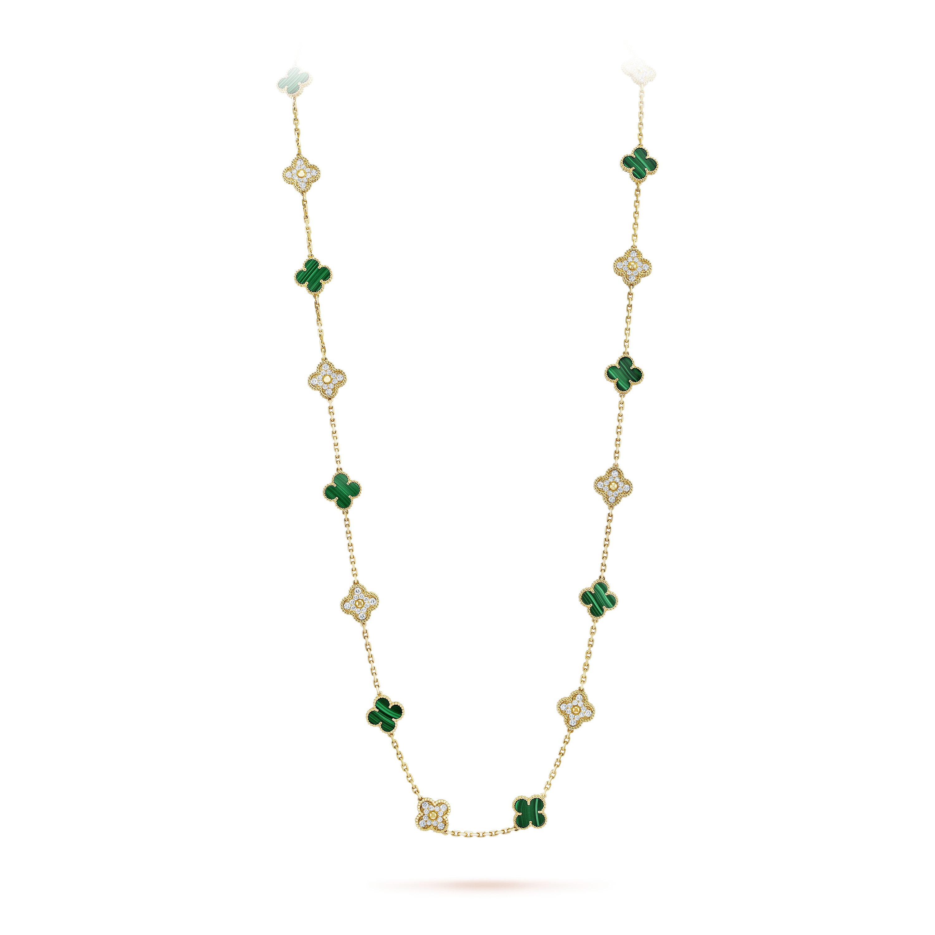 vca 10 motif necklace