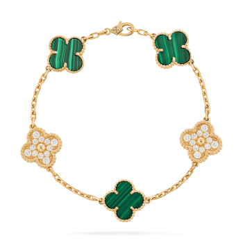 JADE 'VINTAGE ALHAMBRA' BRACELET, VAN CLEEF & ARPELS