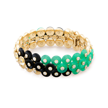 ブトンドール ブレスレット、ミディアムモデル 18K イエロー
