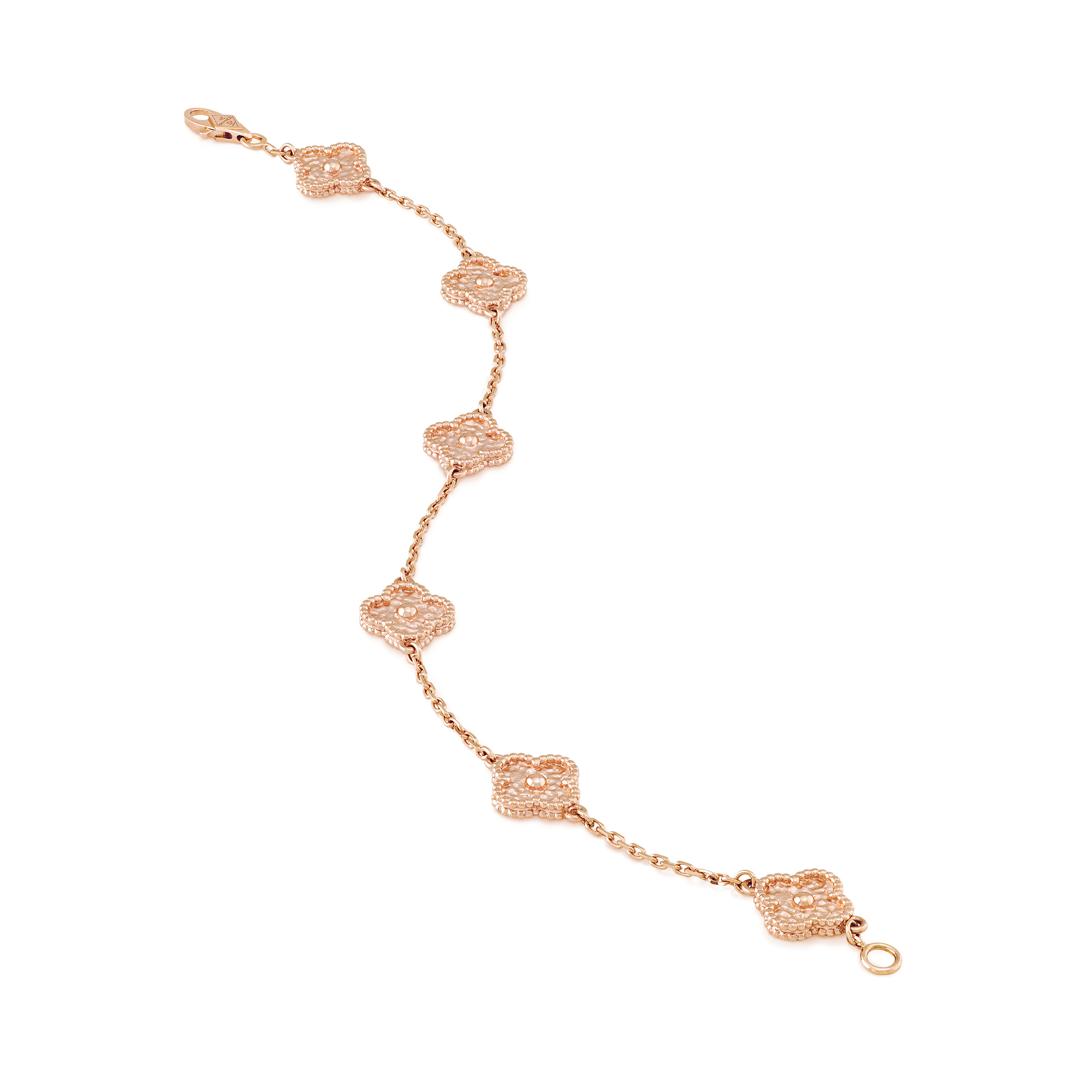 van cleef mini alhambra bracelet