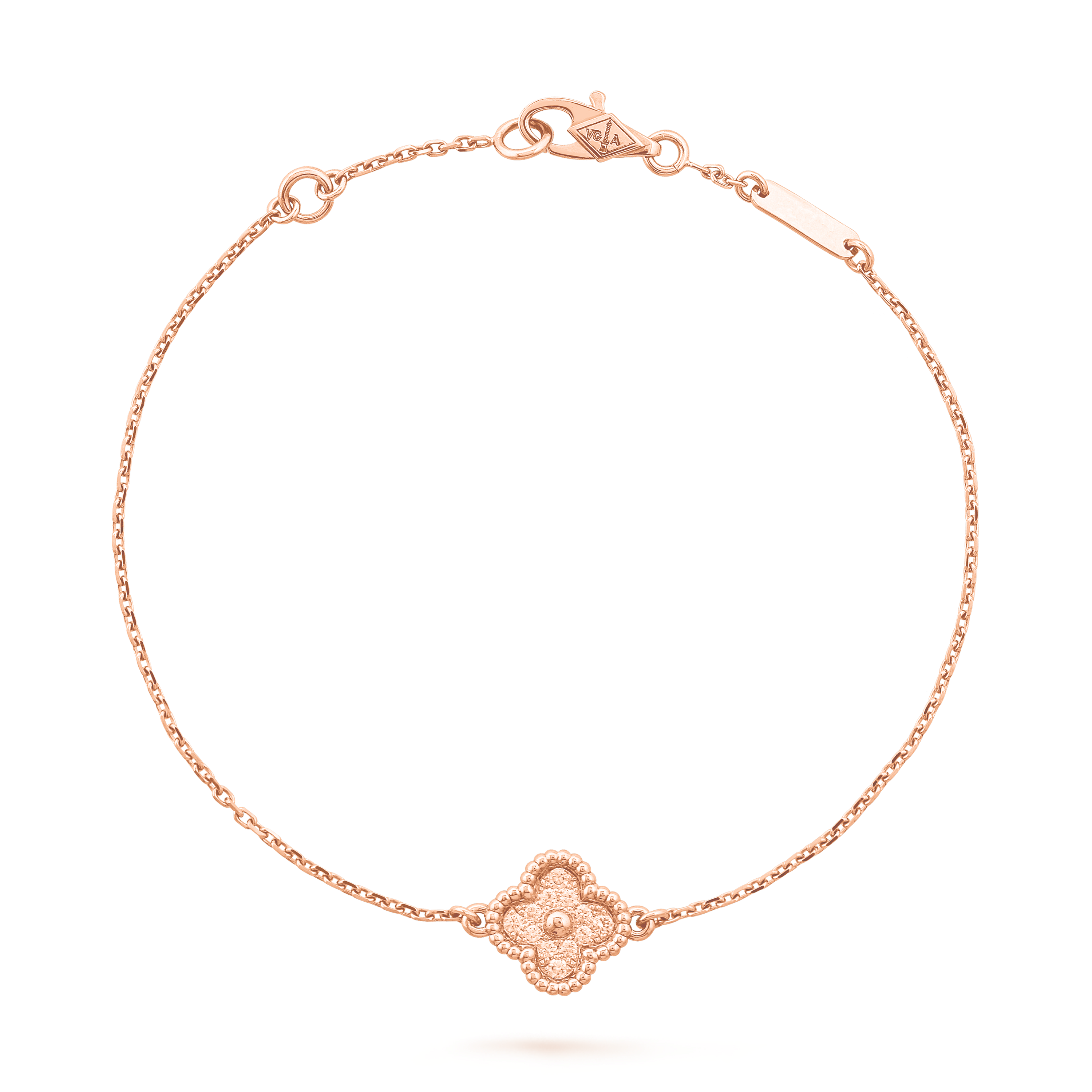 van cleef gold bracelet