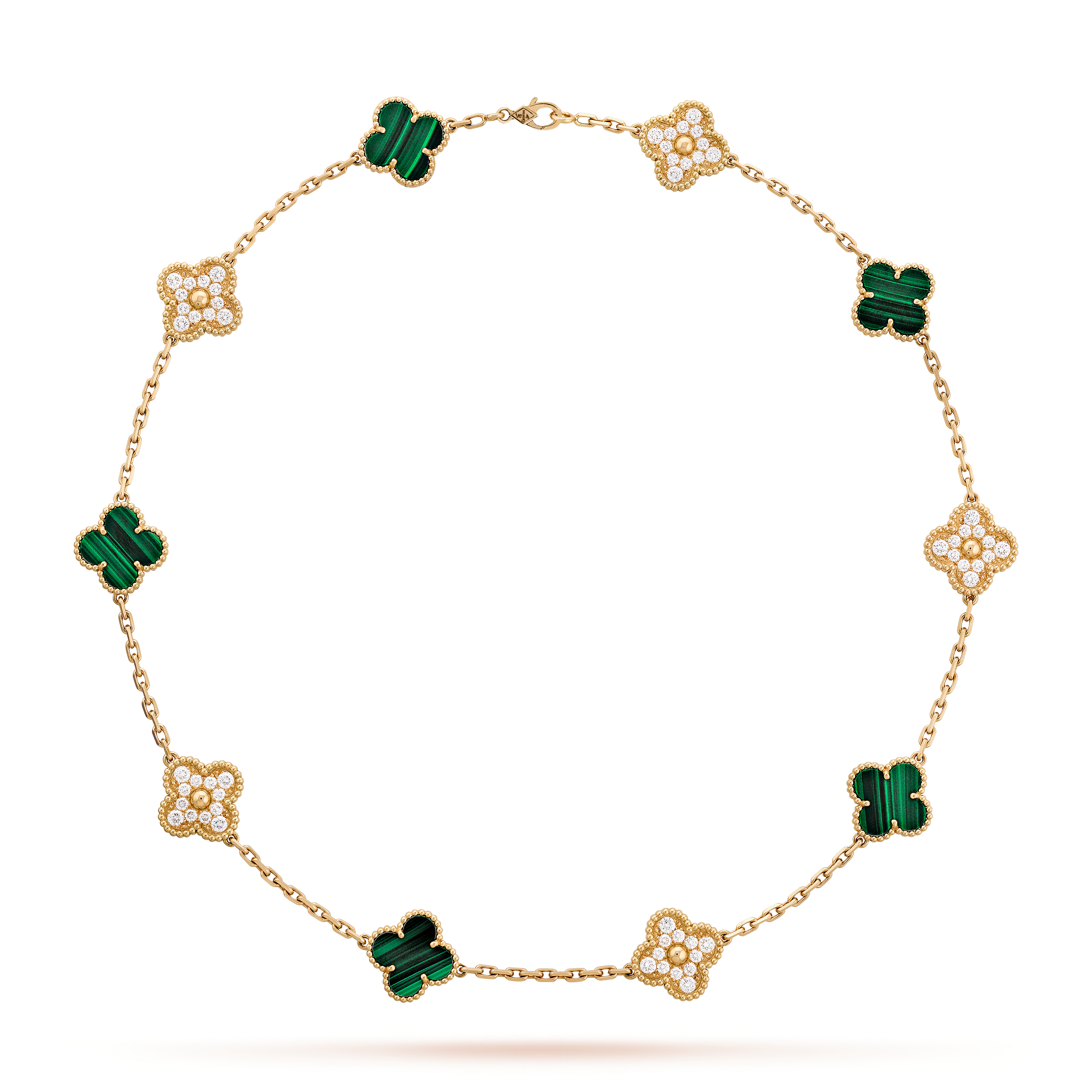 van cleef and arpels alhambra malachite