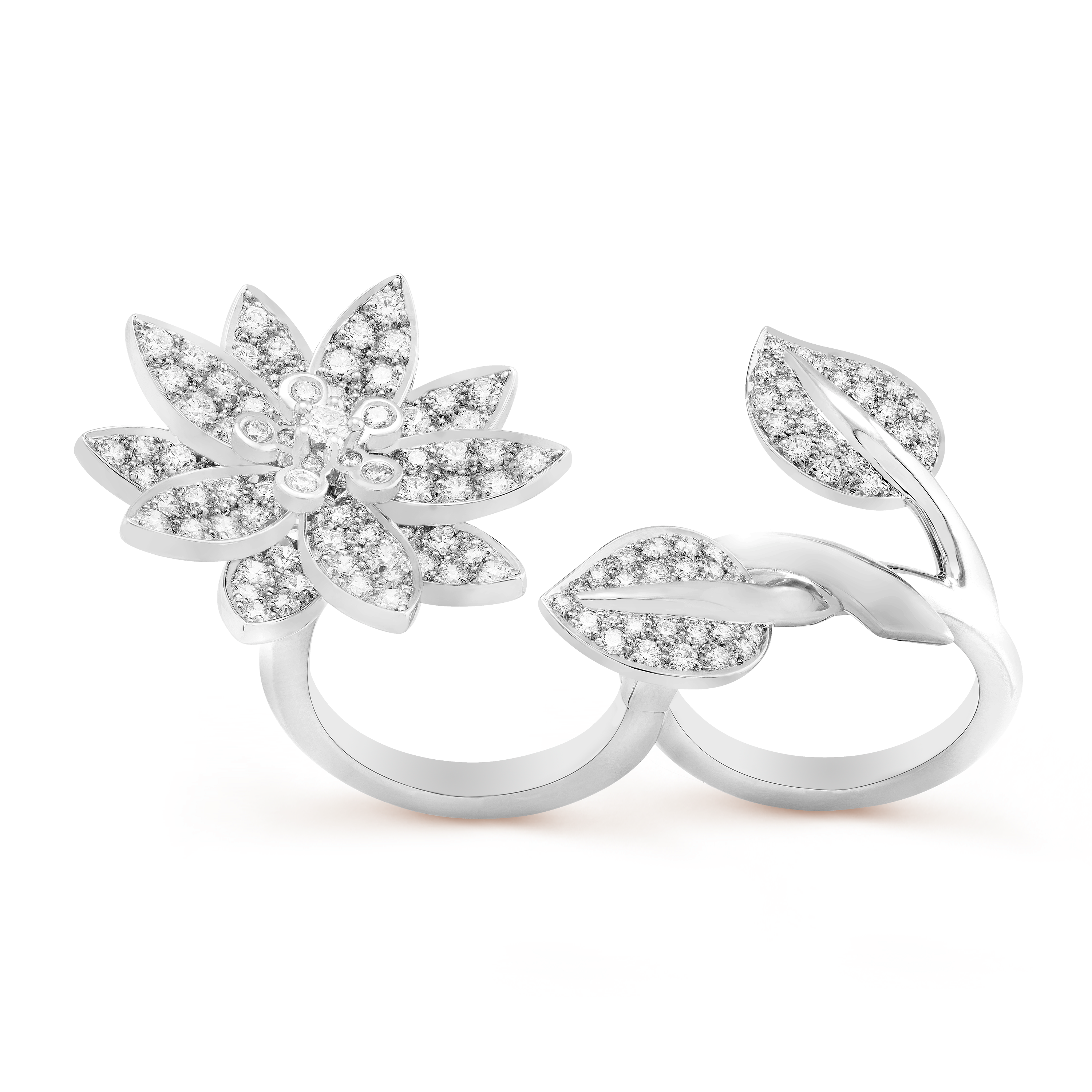 van cleef and arpels lotus ring