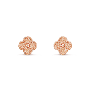 スウィート アルハンブラ ピアス 18K ローズ ゴールド - Van Cleef 