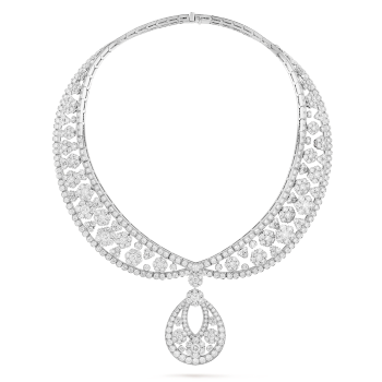 VCARP39300 - Collier Snowflake collerette transformable