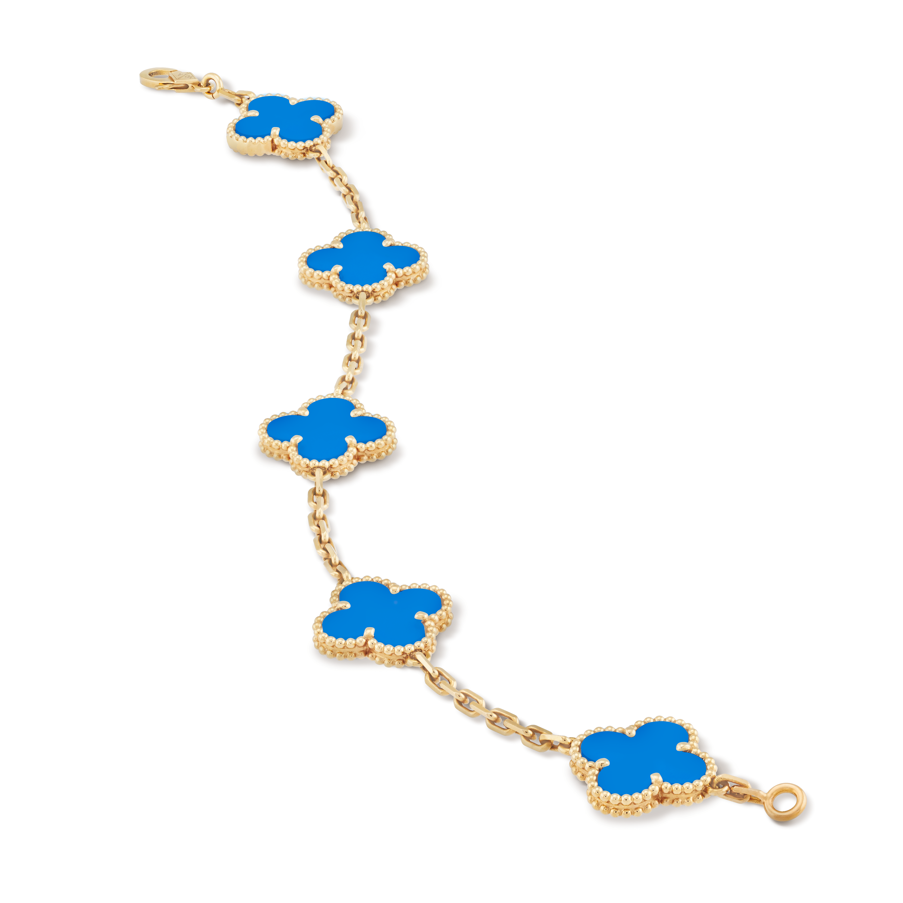 van cleef 5 motif bracelet price