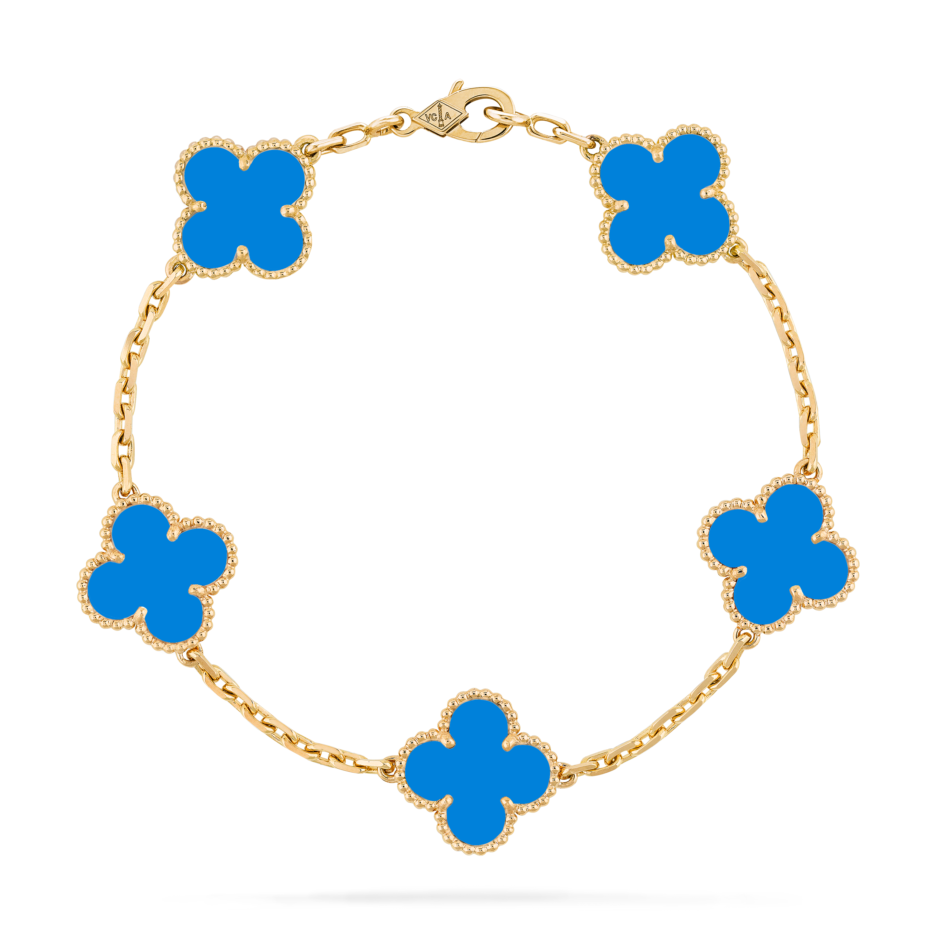 Vintage Alhambra bracelet, 5 motifs 