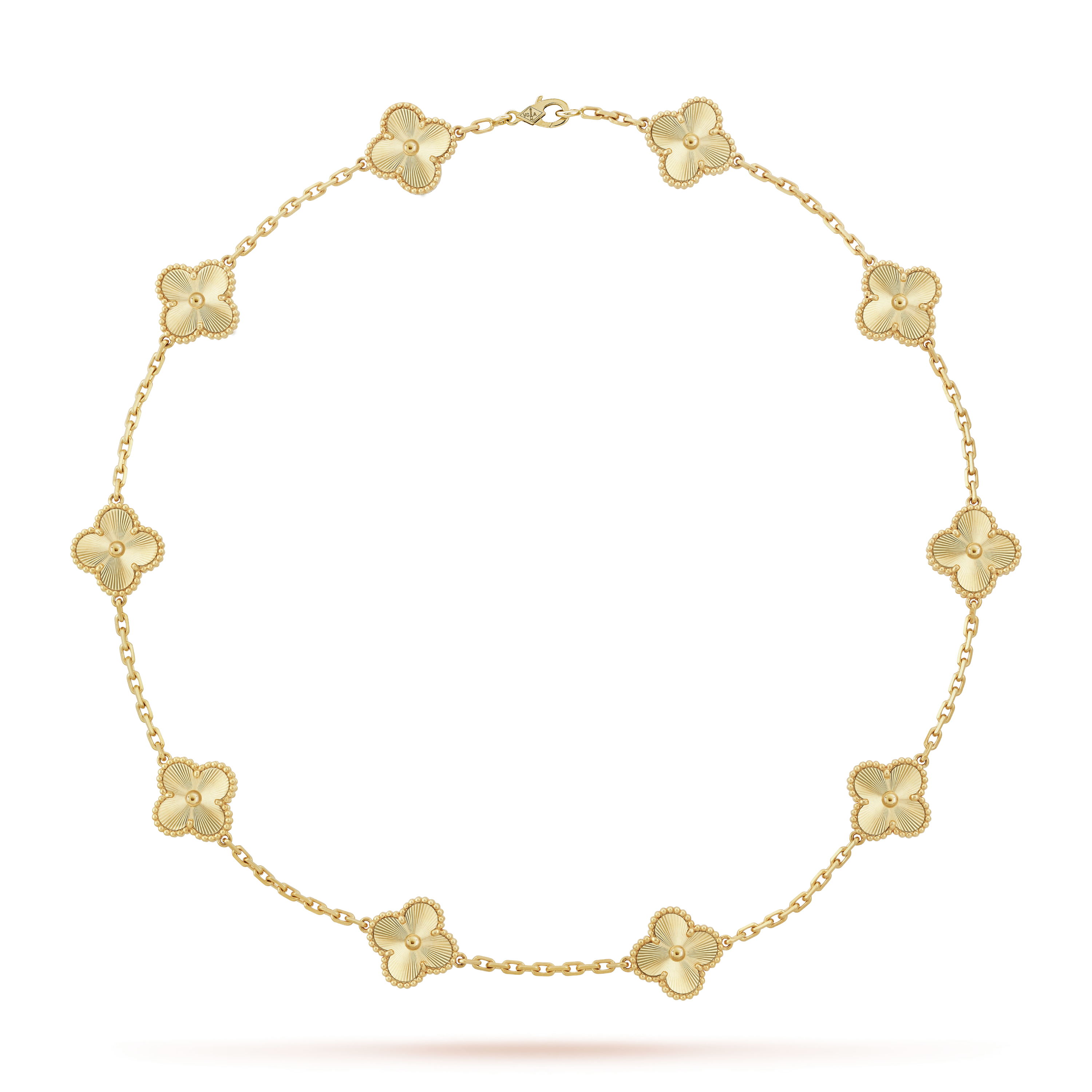 van cleef motif necklace