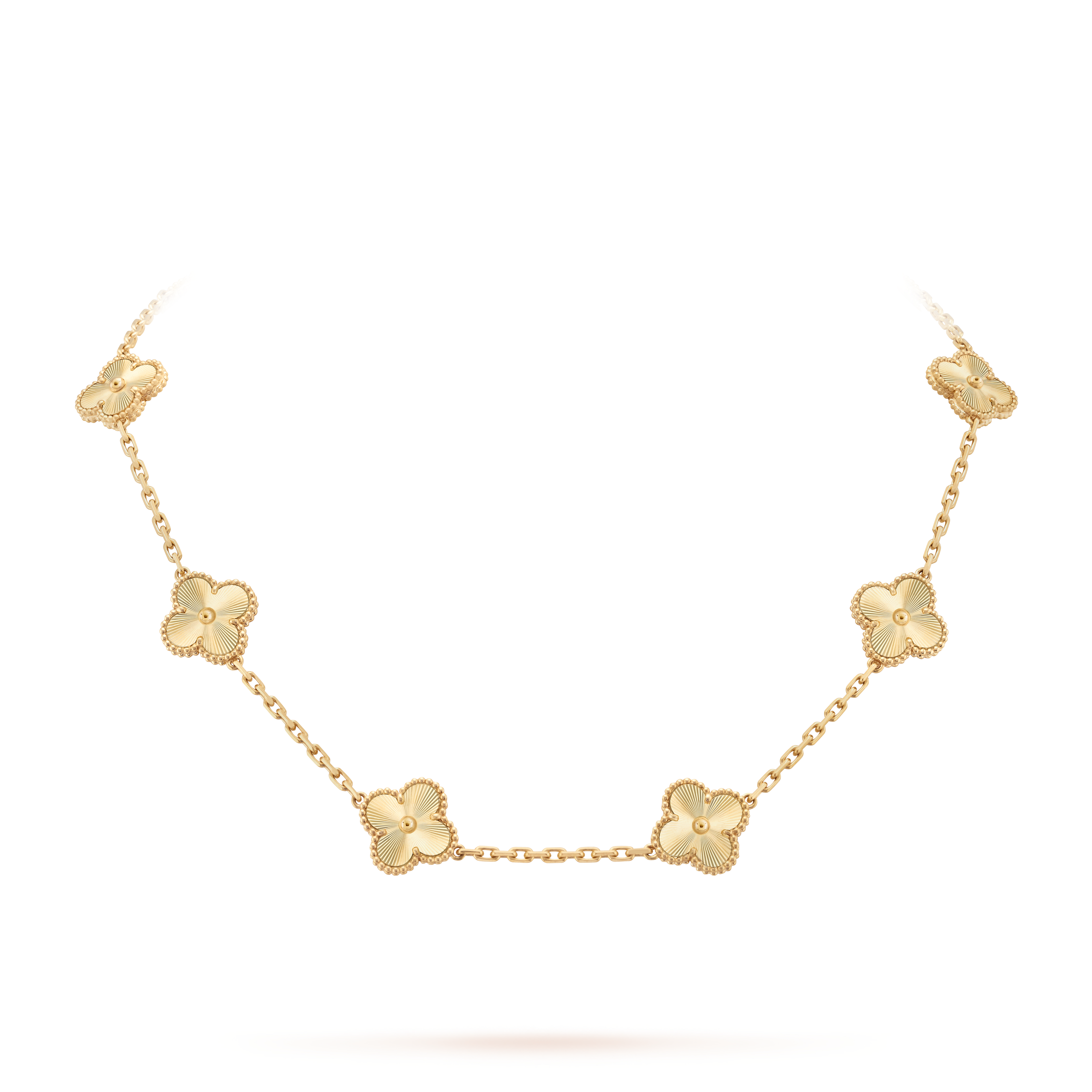 van cleef vintage alhambra necklace