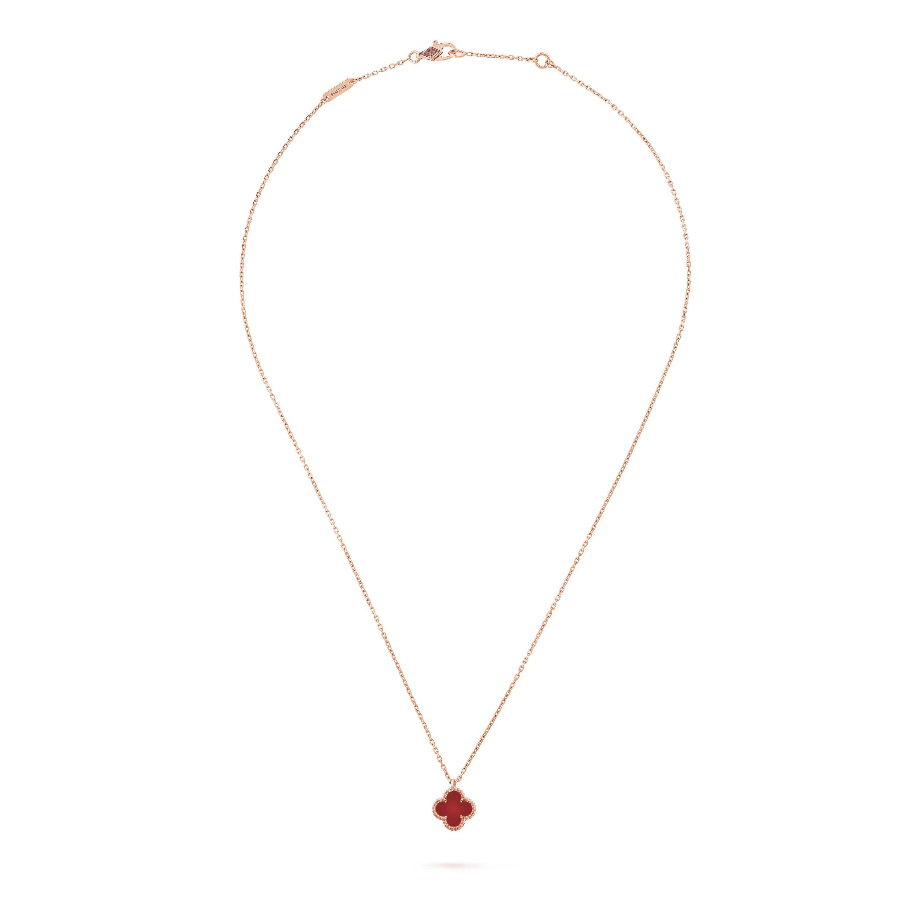 Van Cleef & Arpels Sweet Alhambra Rose Gold Necklace