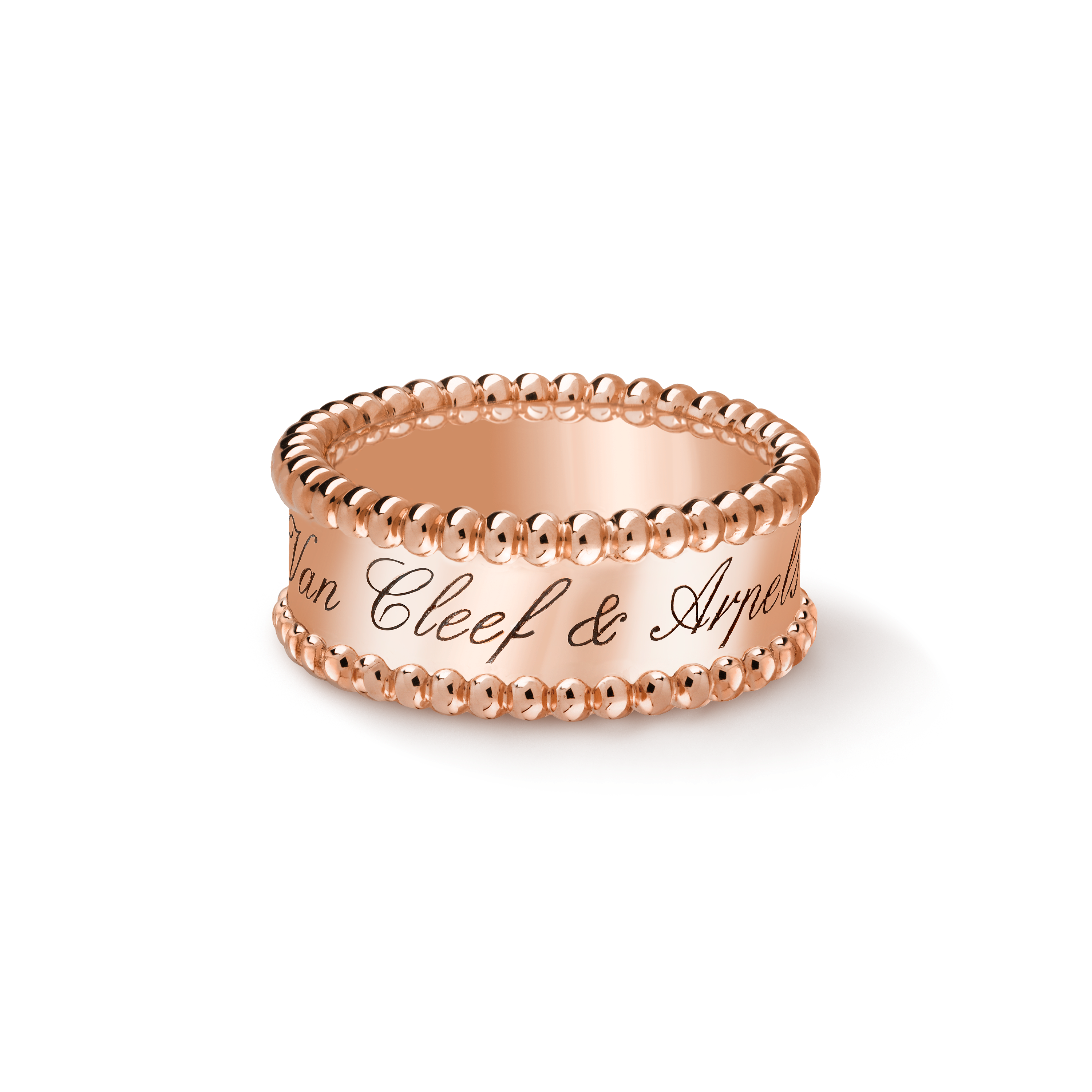 Van Cleef & Arpels - Perlee Signature Ring - Ring Woman Pink Gold