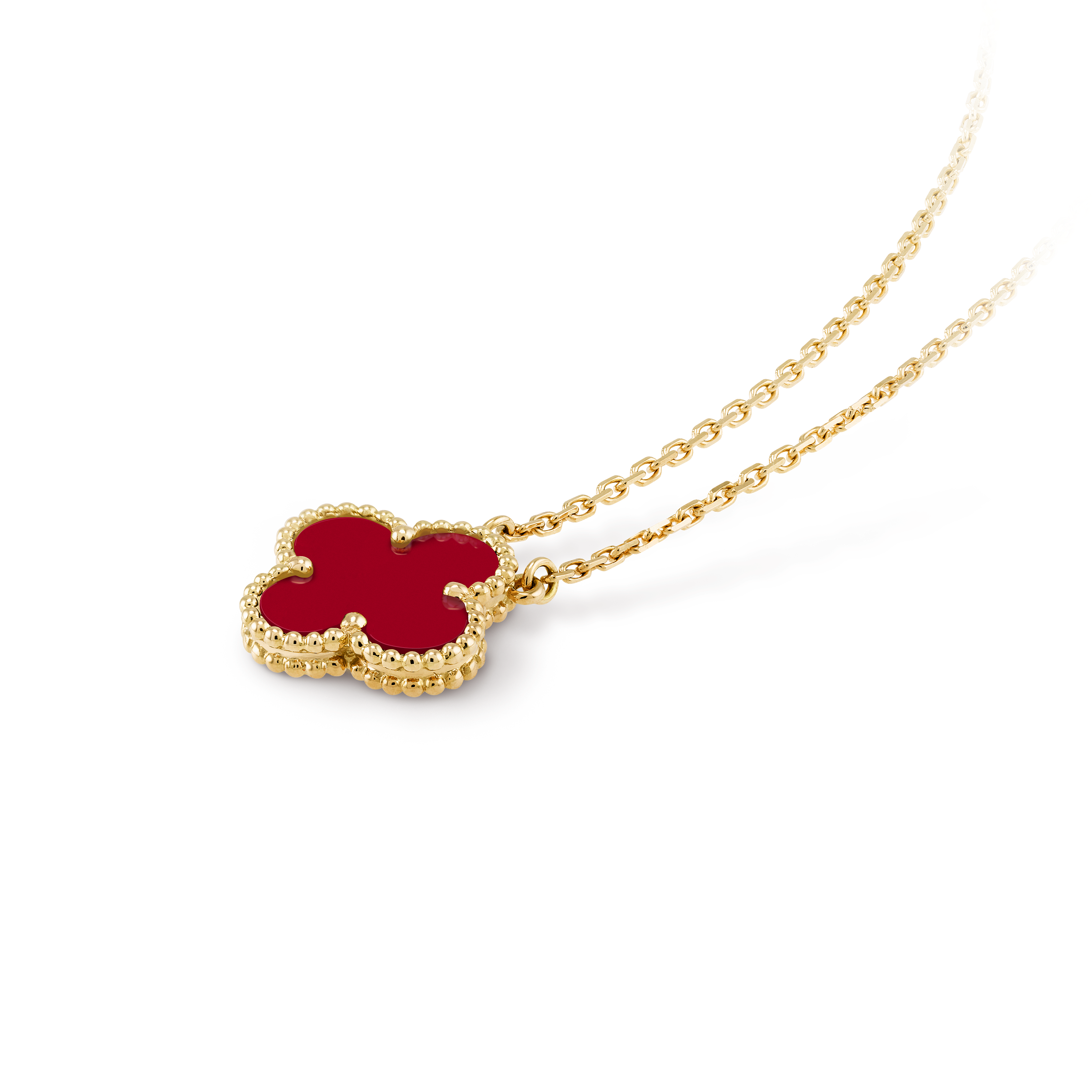 van cleef gold necklace