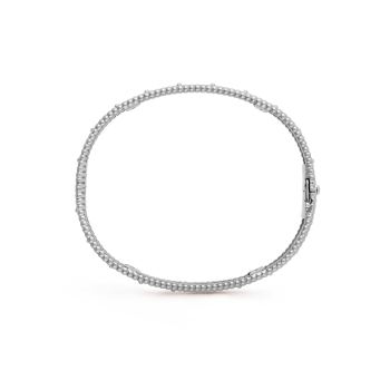 VCARN9ES00 - Perlée clovers bracelet, extra small model