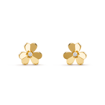 Frivole earrings, mini model Yellow 