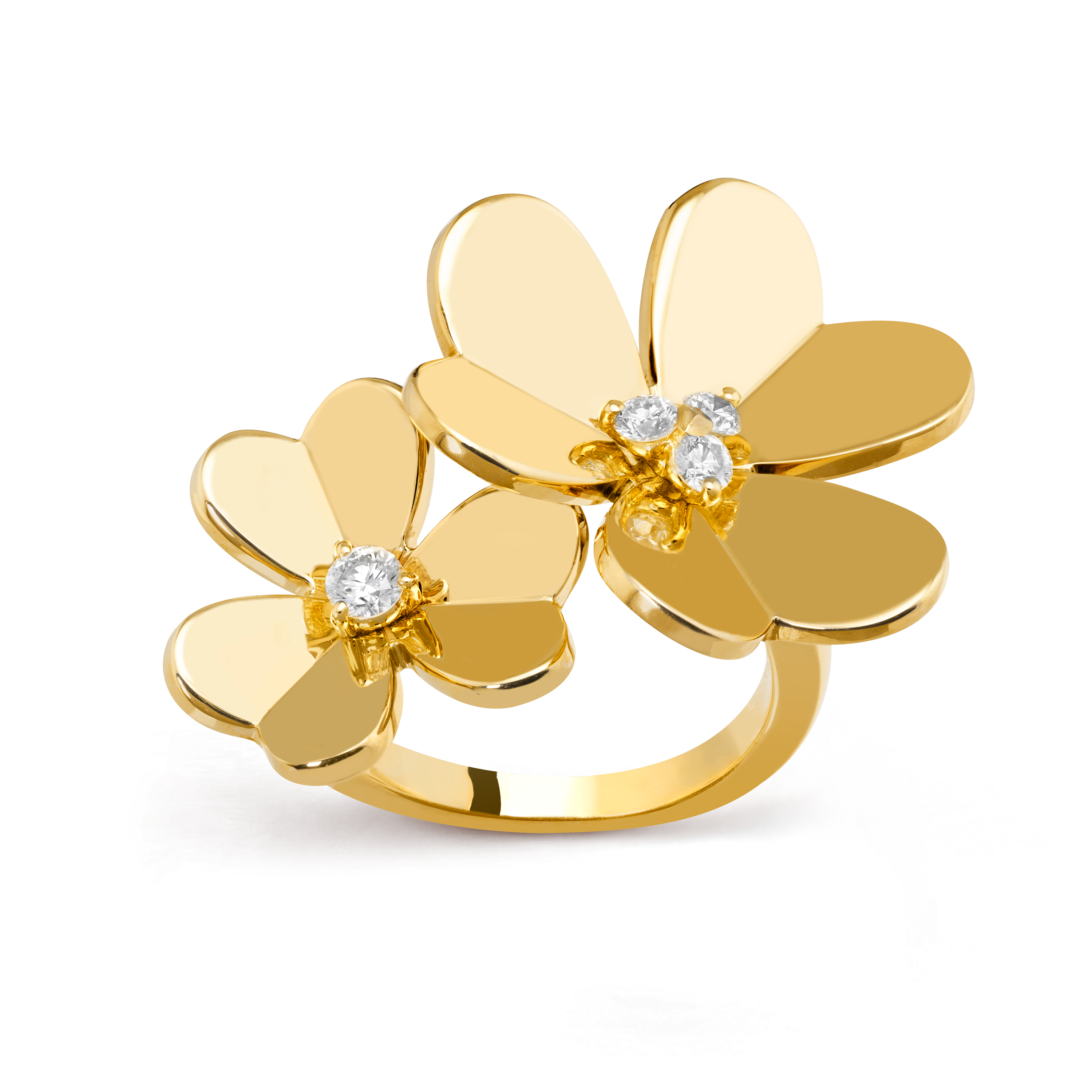 van cleef gold ring