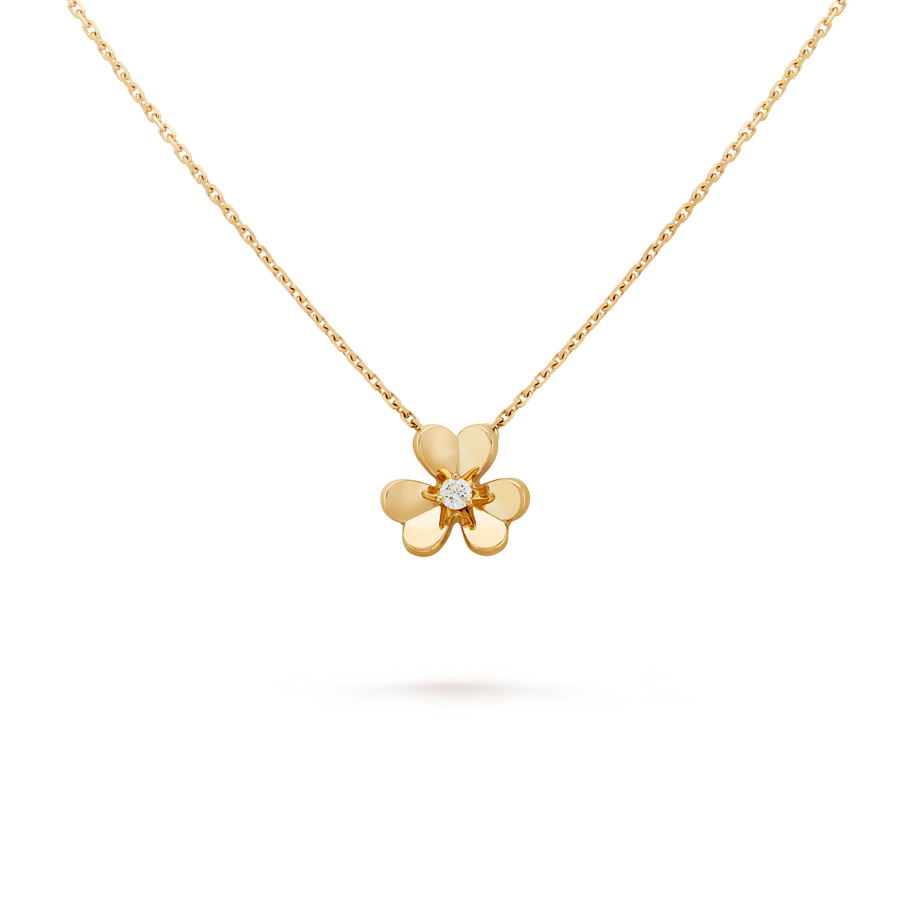 van cleef mini necklace