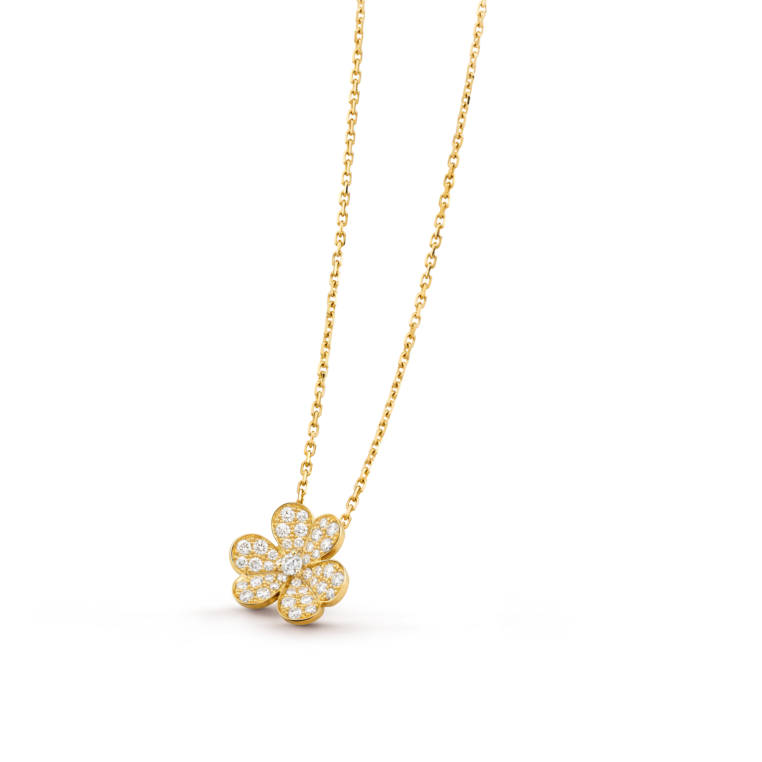 van cleef mini necklace