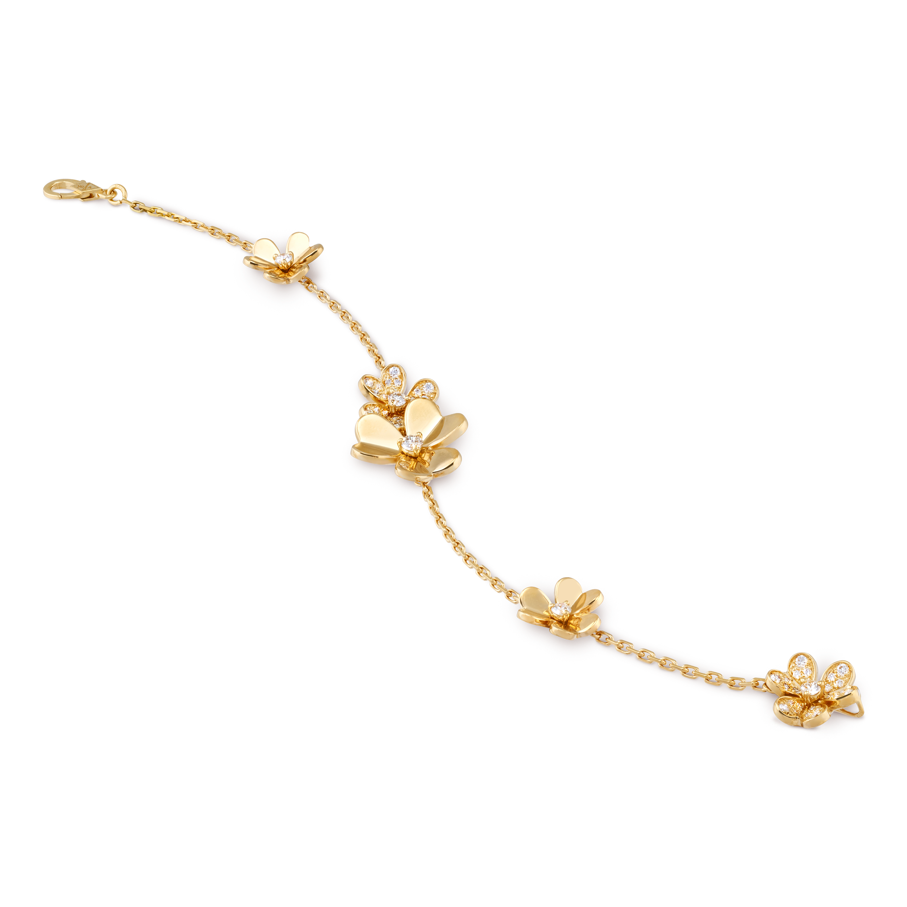 van cleef gold bracelet