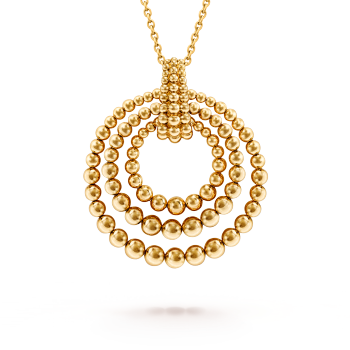 Perlée couleurs transformable long necklace