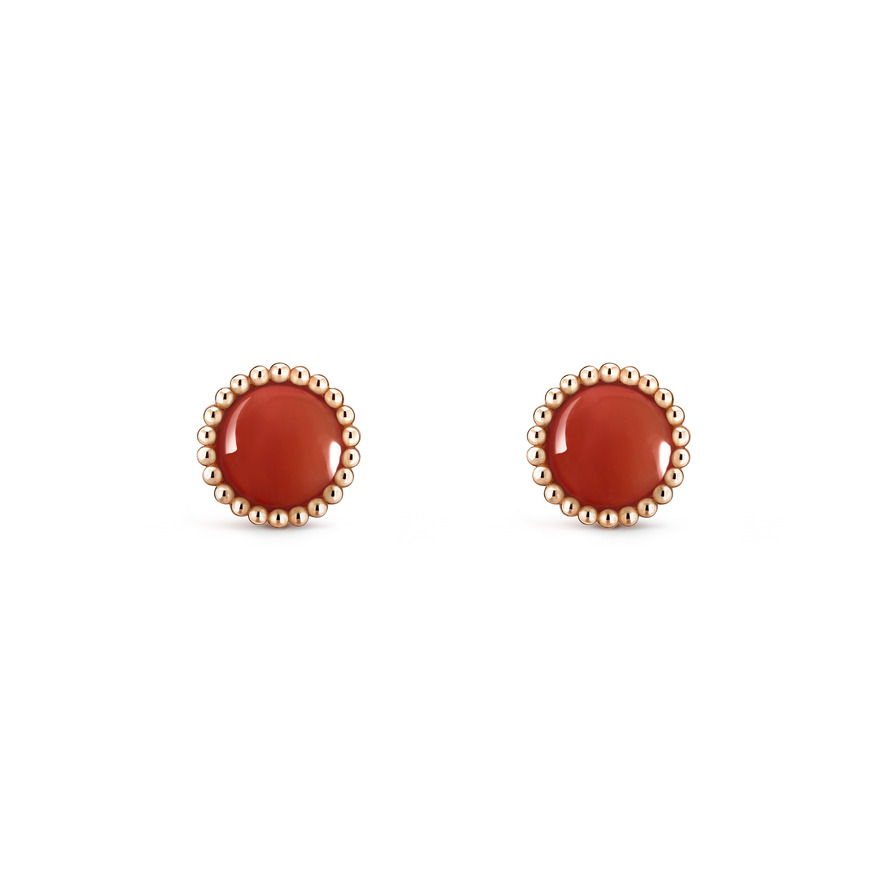 van cleef red earrings