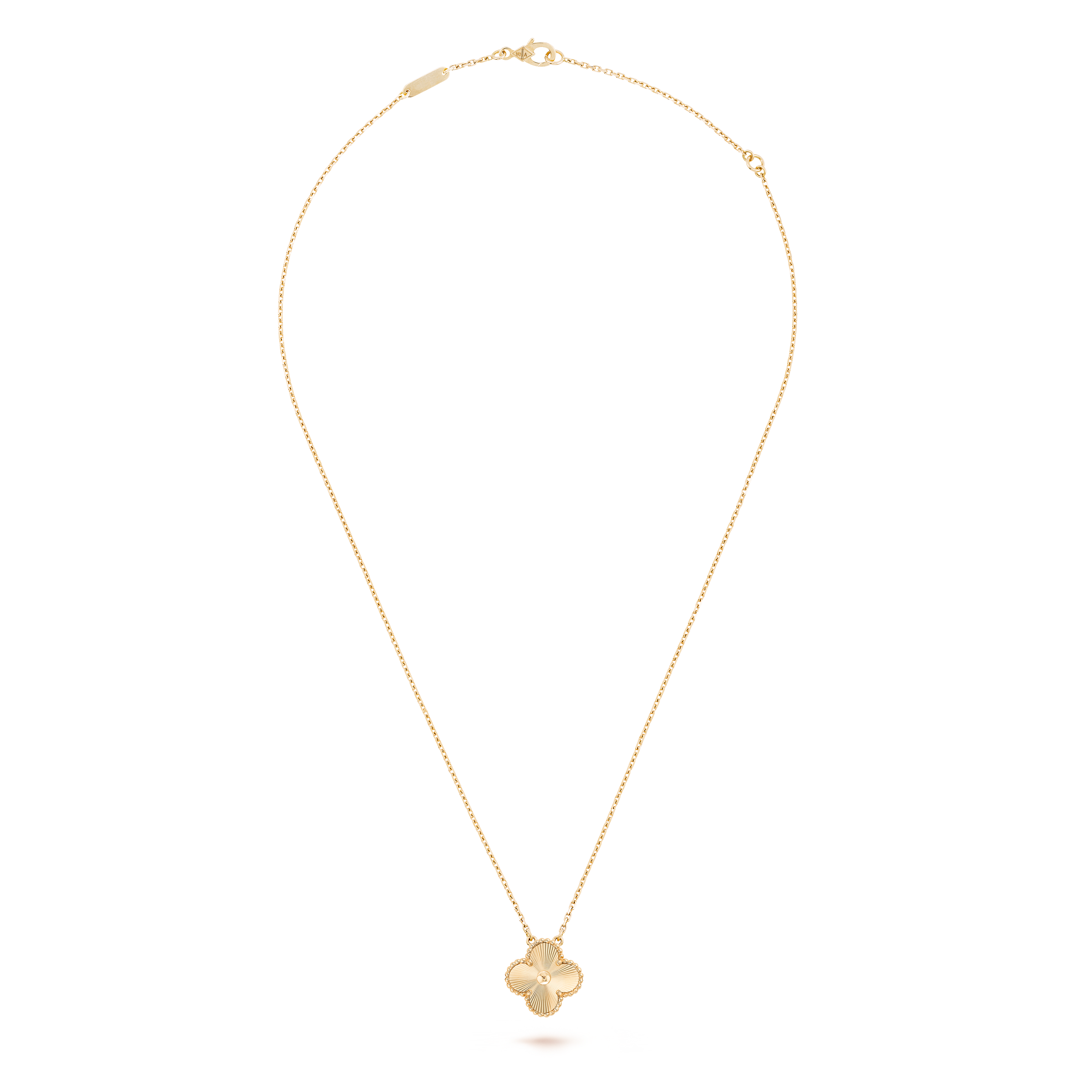 van cleef arpels clover necklace