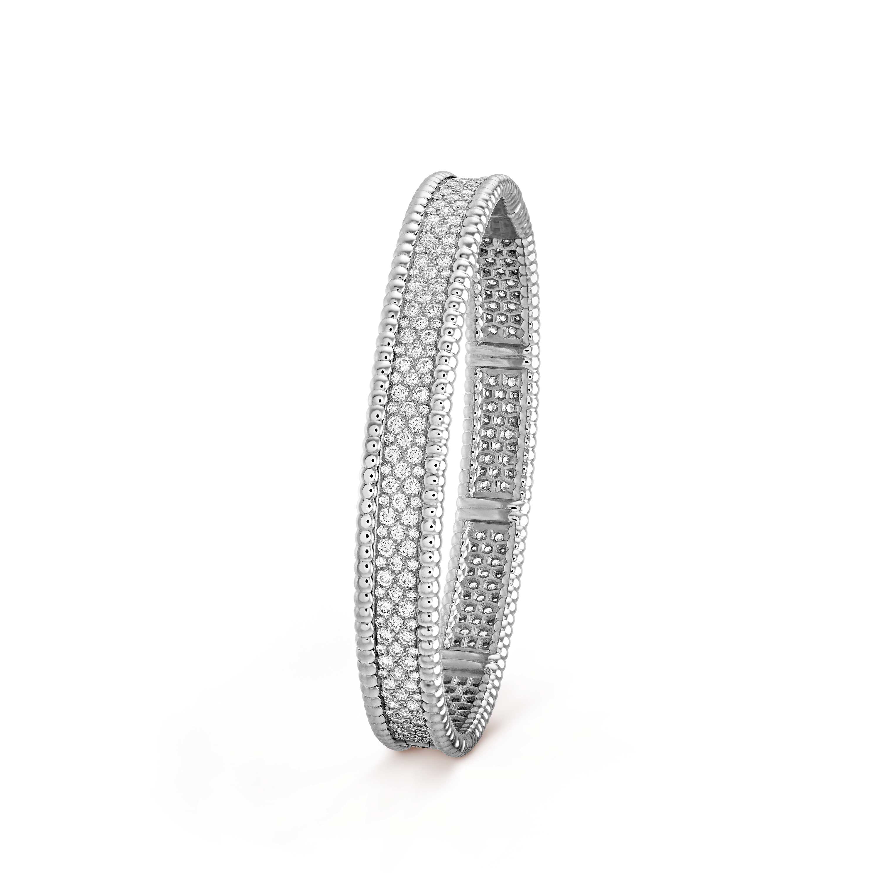 Van Cleef & Arpels Set of Diamond Bangle Bracelets